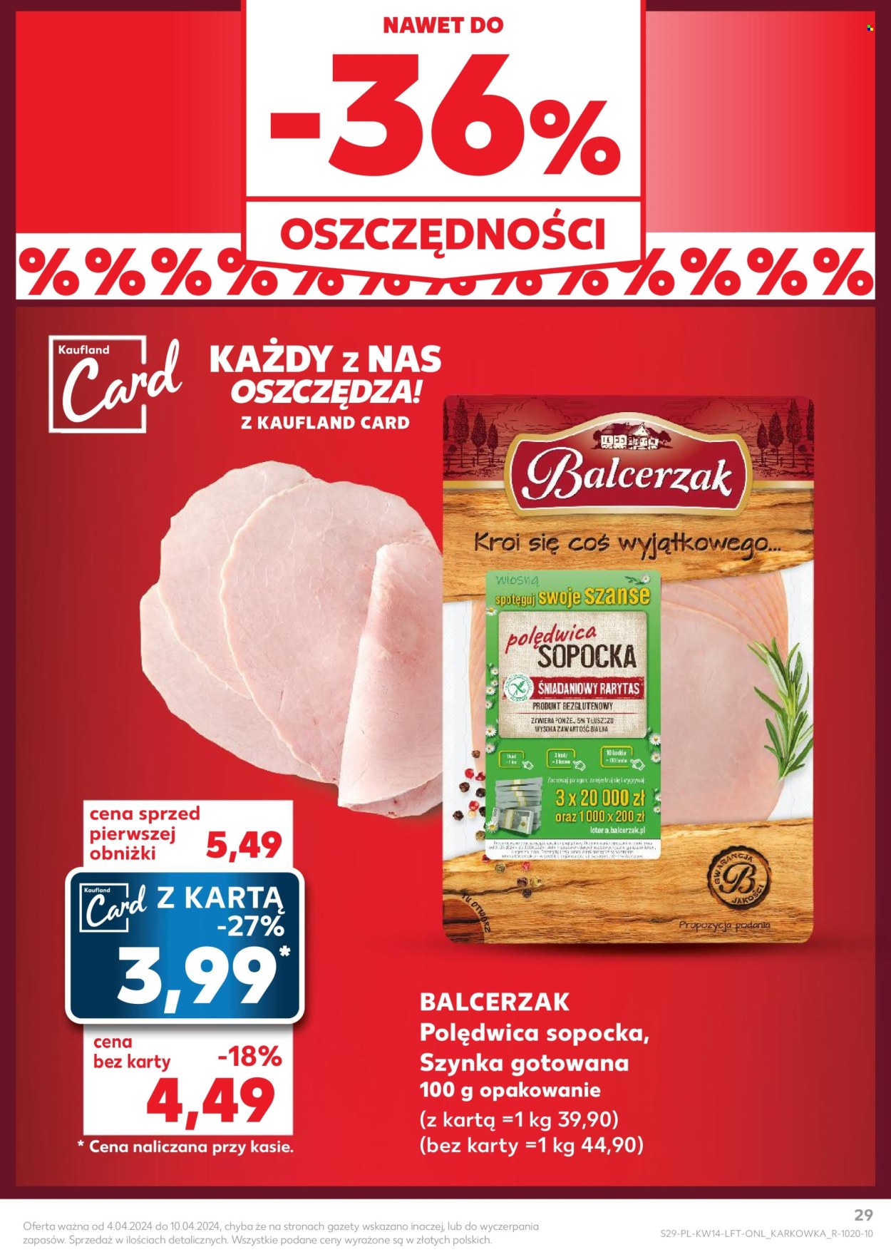 Gazetka Kaufland - 4.04.2024 - 10.04.2024. Strona 29