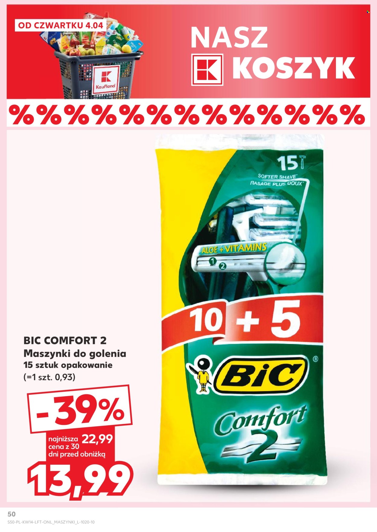 Gazetka Kaufland - 4.04.2024 - 10.04.2024. Strona 50
