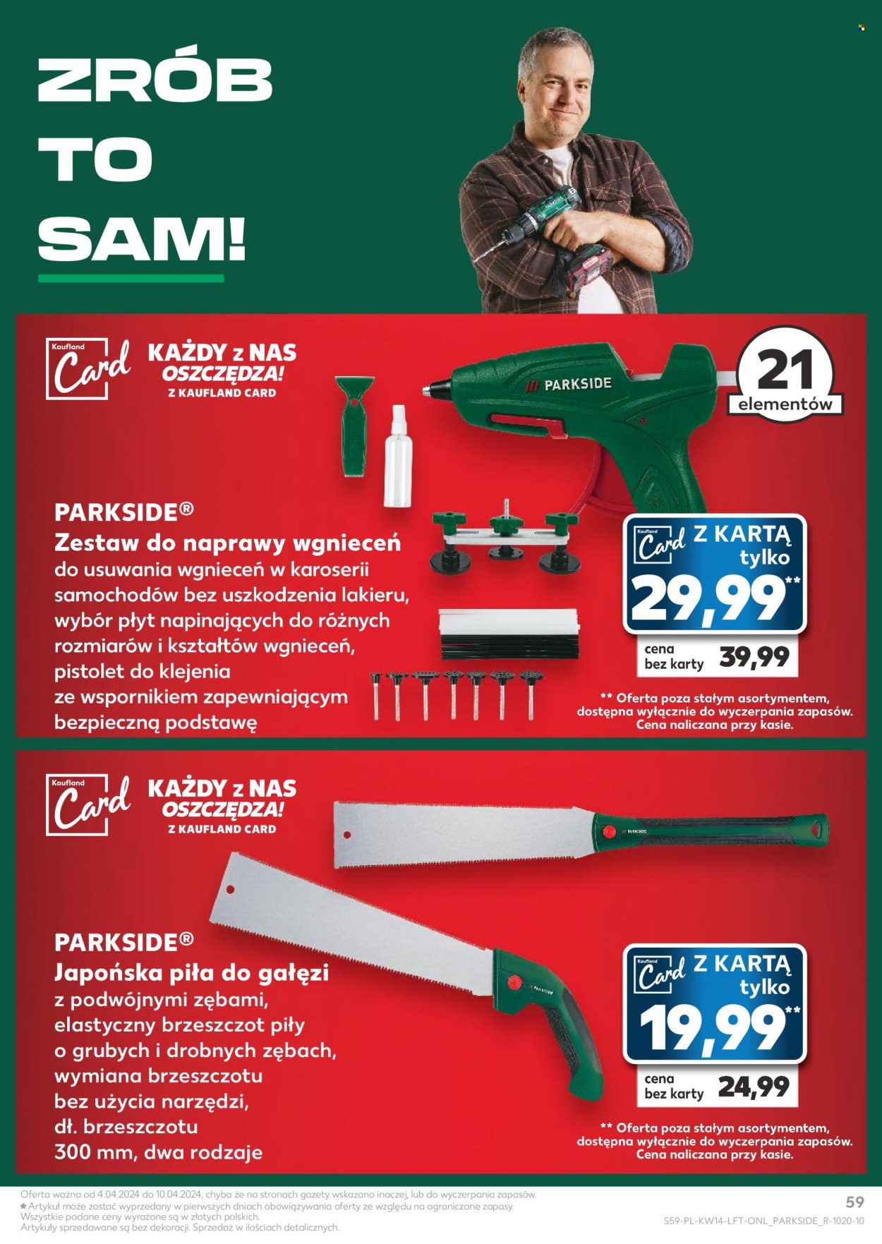 Gazetka Kaufland - 4.04.2024 - 10.04.2024. Strona 59