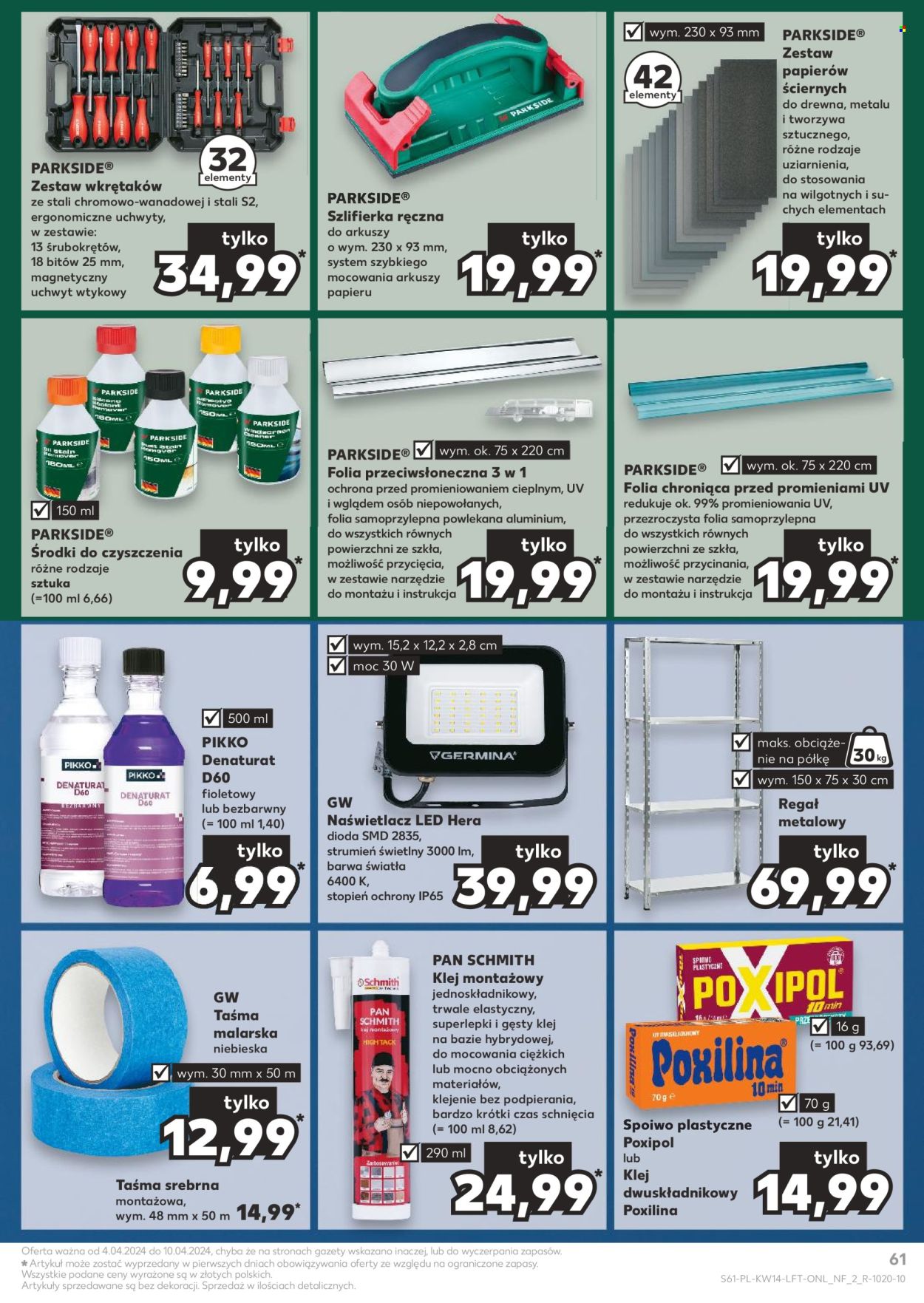 Gazetka Kaufland - 4.04.2024 - 10.04.2024. Strona 61