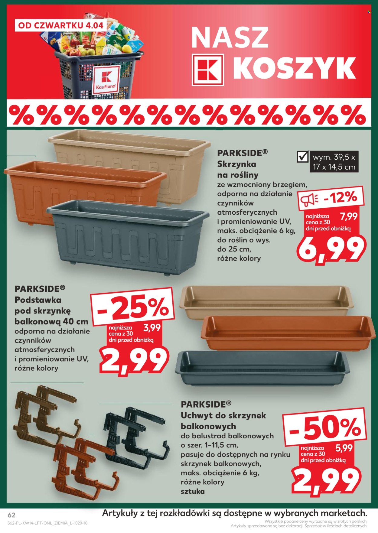 Gazetka Kaufland - 4.04.2024 - 10.04.2024. Strona 62