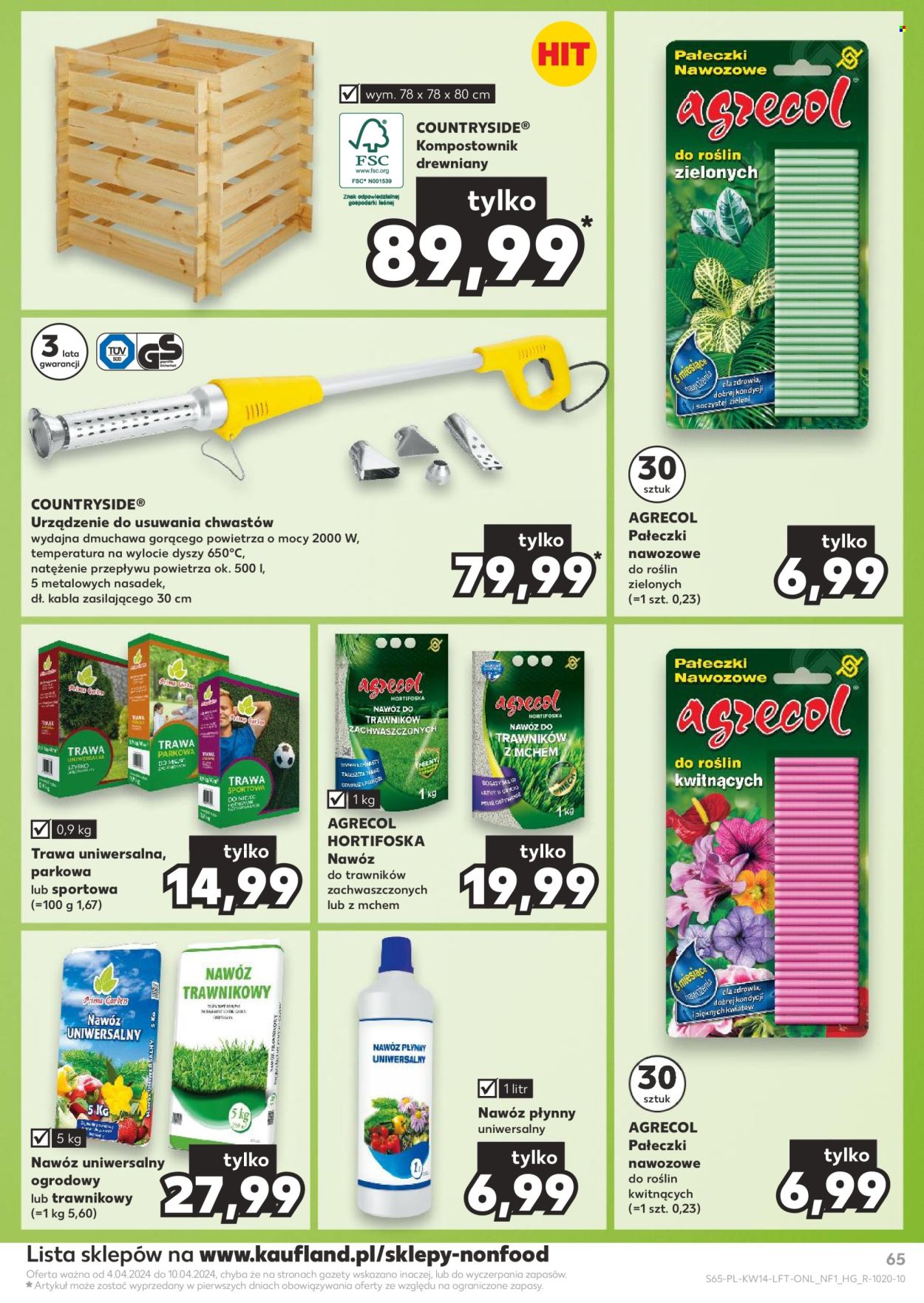 Gazetka Kaufland - 4.04.2024 - 10.04.2024. Strona 65