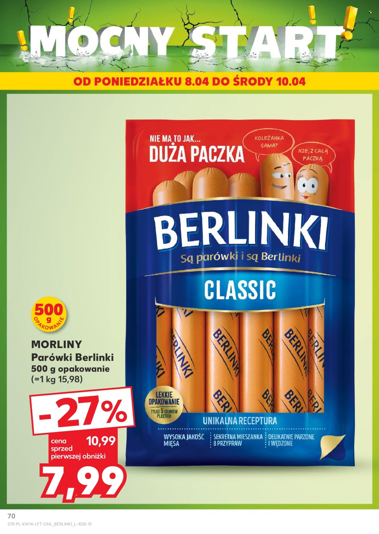 Gazetka Kaufland - 4.04.2024 - 10.04.2024. Strona 70