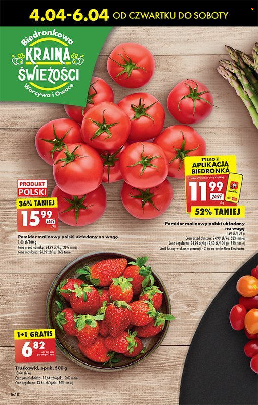 Gazetka Biedronka - 4.04.2024 - 10.04.2024. Strona 16