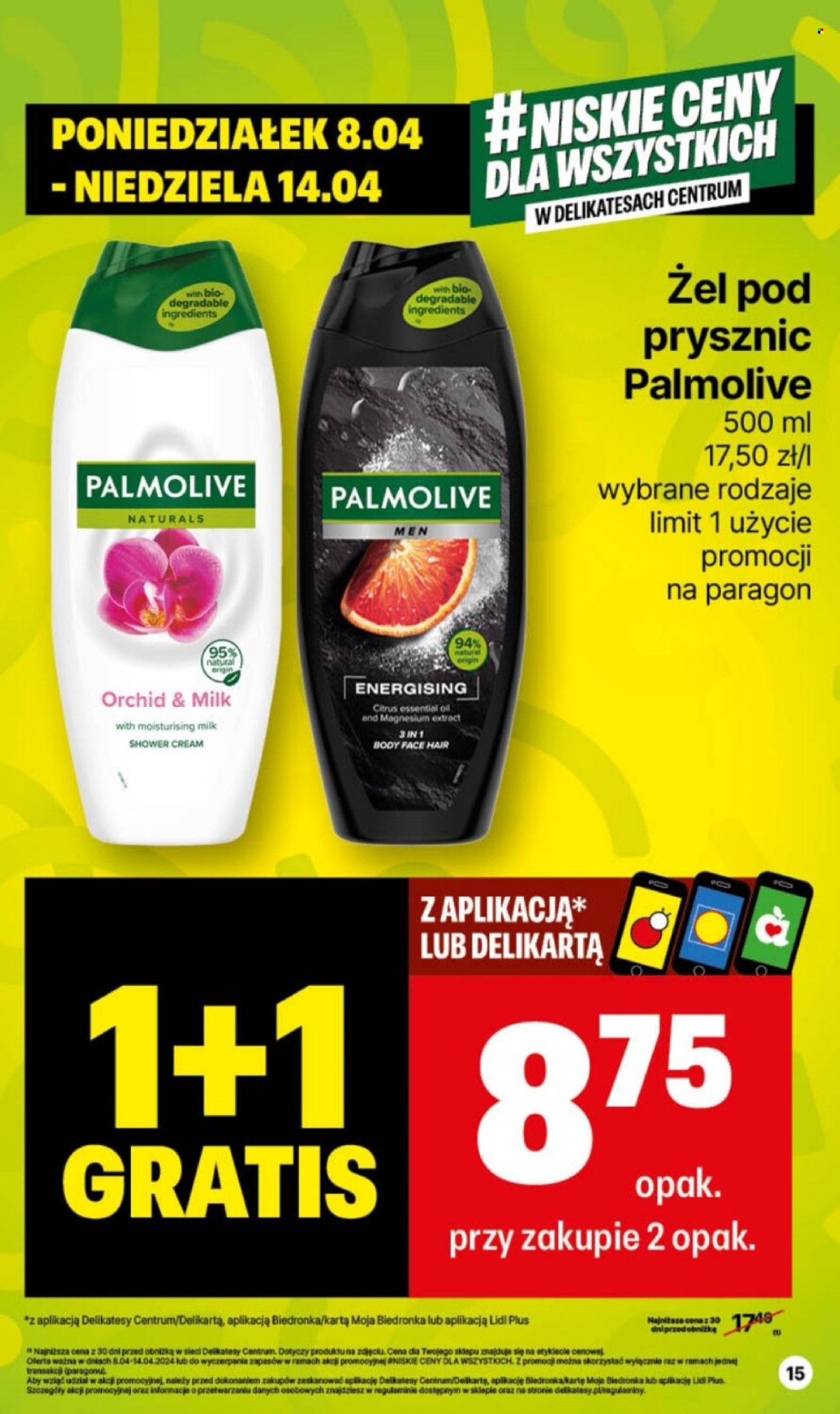Gazetka Delikatesy Centrum - 8.04.2024 - 14.04.2024. Strona 15