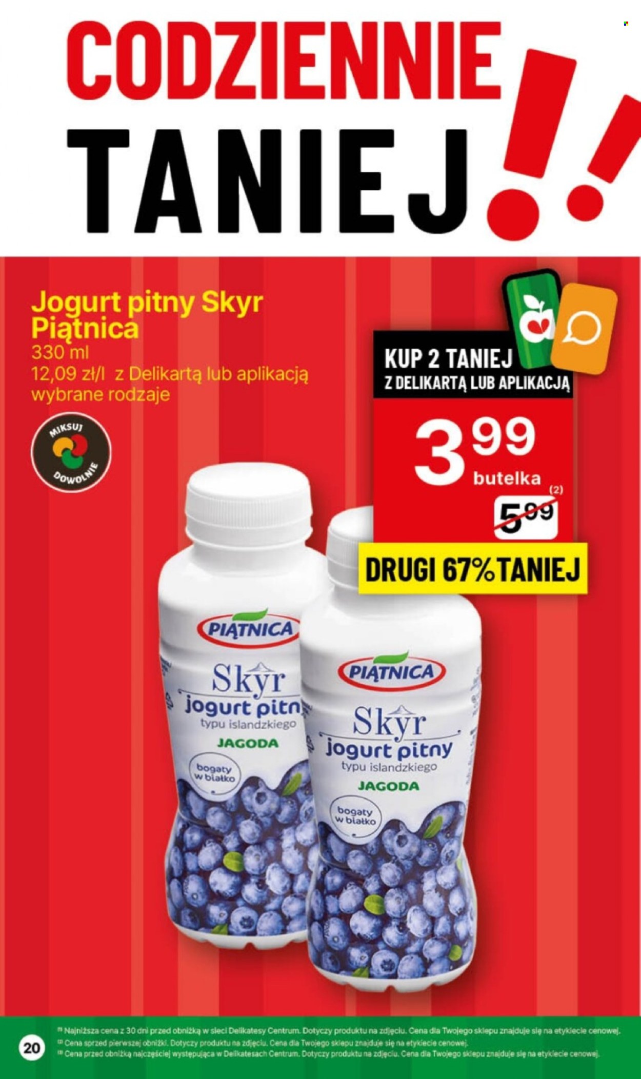 Gazetka Delikatesy Centrum - 8.04.2024 - 14.04.2024. Strona 20