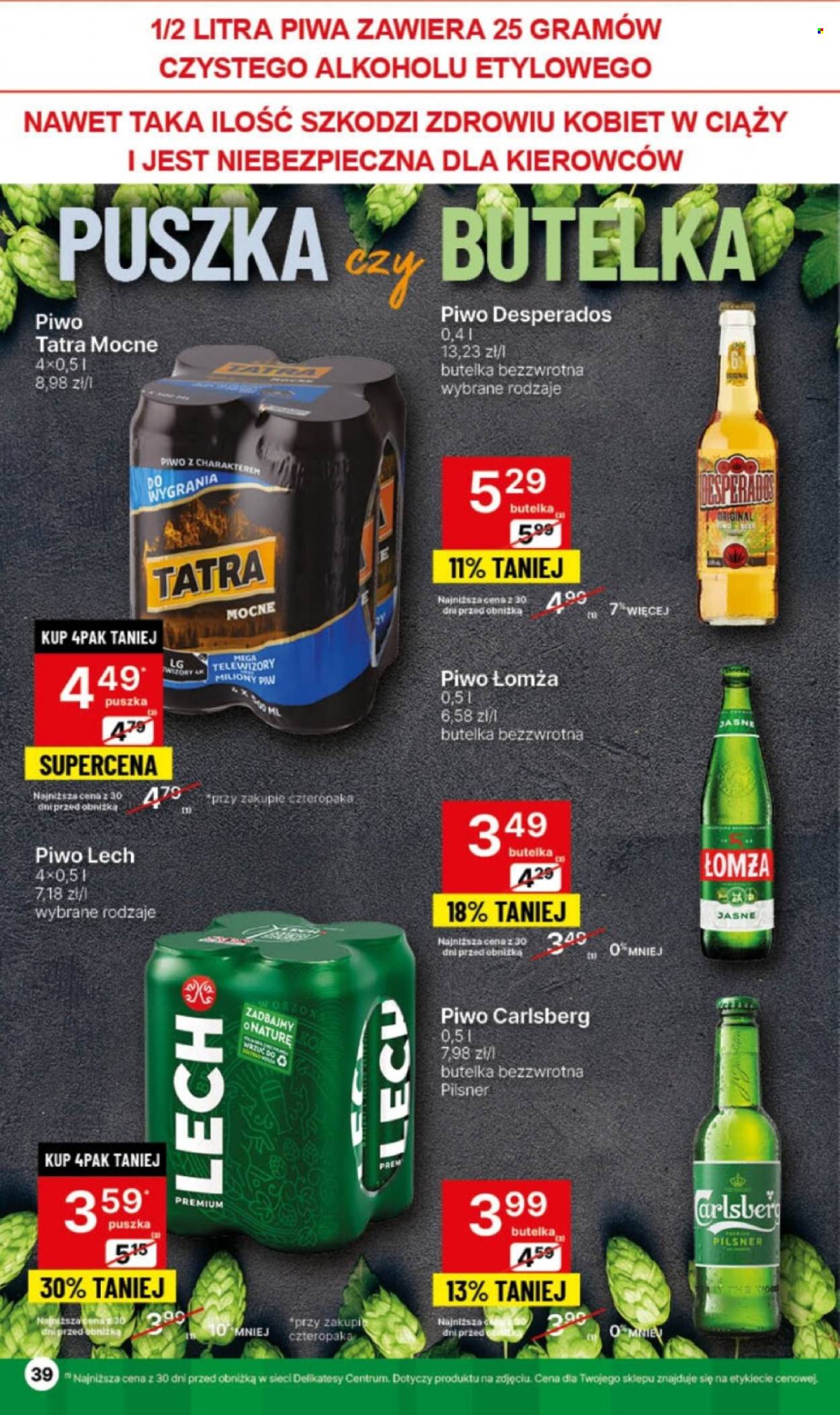 Gazetka Delikatesy Centrum - 8.04.2024 - 14.04.2024. Strona 39