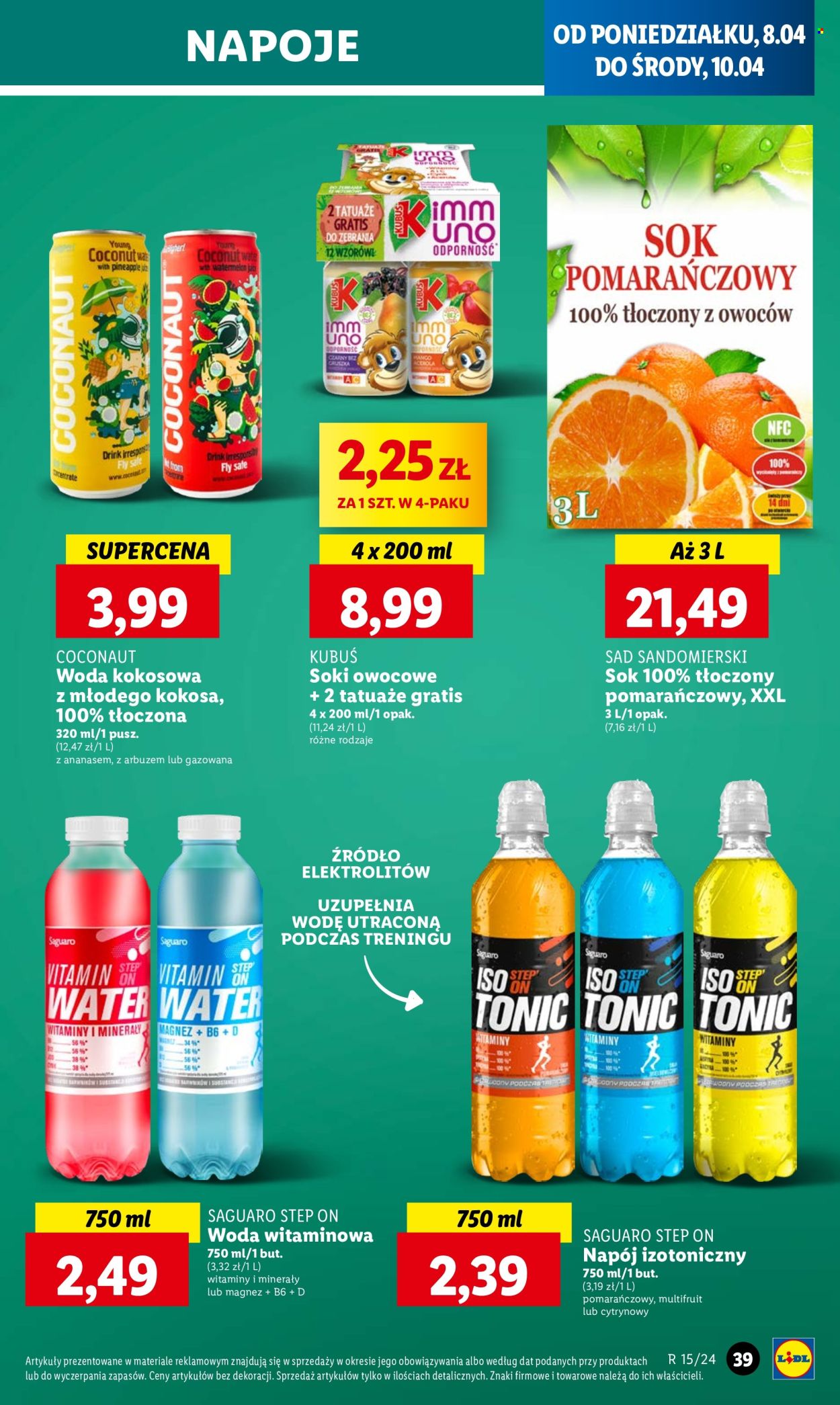 Gazetka Lidl - 8.04.2024 - 10.04.2024. Strona 39