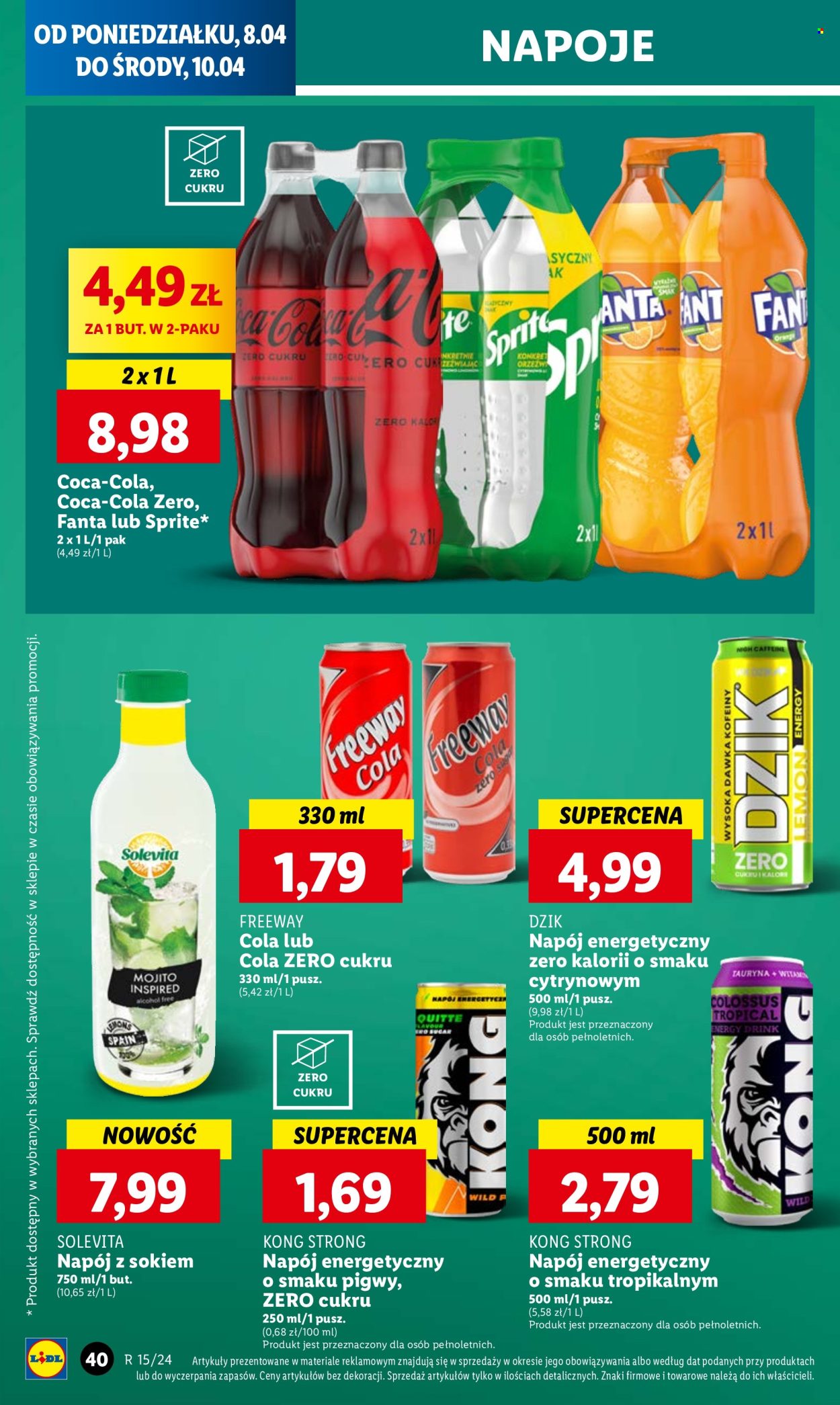 Gazetka Lidl - 8.04.2024 - 10.04.2024. Strona 40