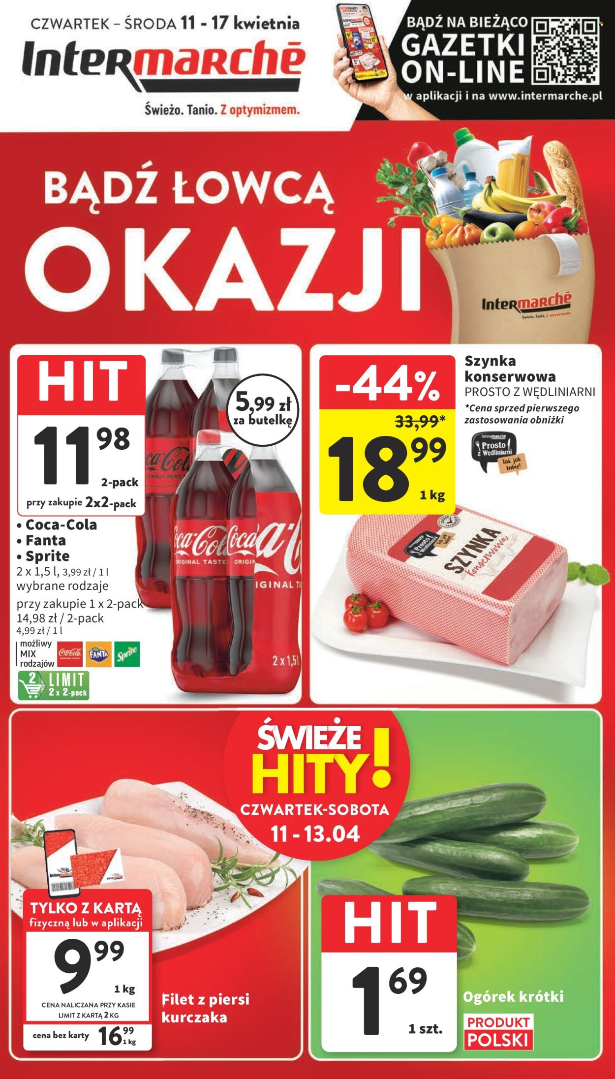 Gazetka Intermarché - 11.04.2024 - 17.04.2024. Strona 1