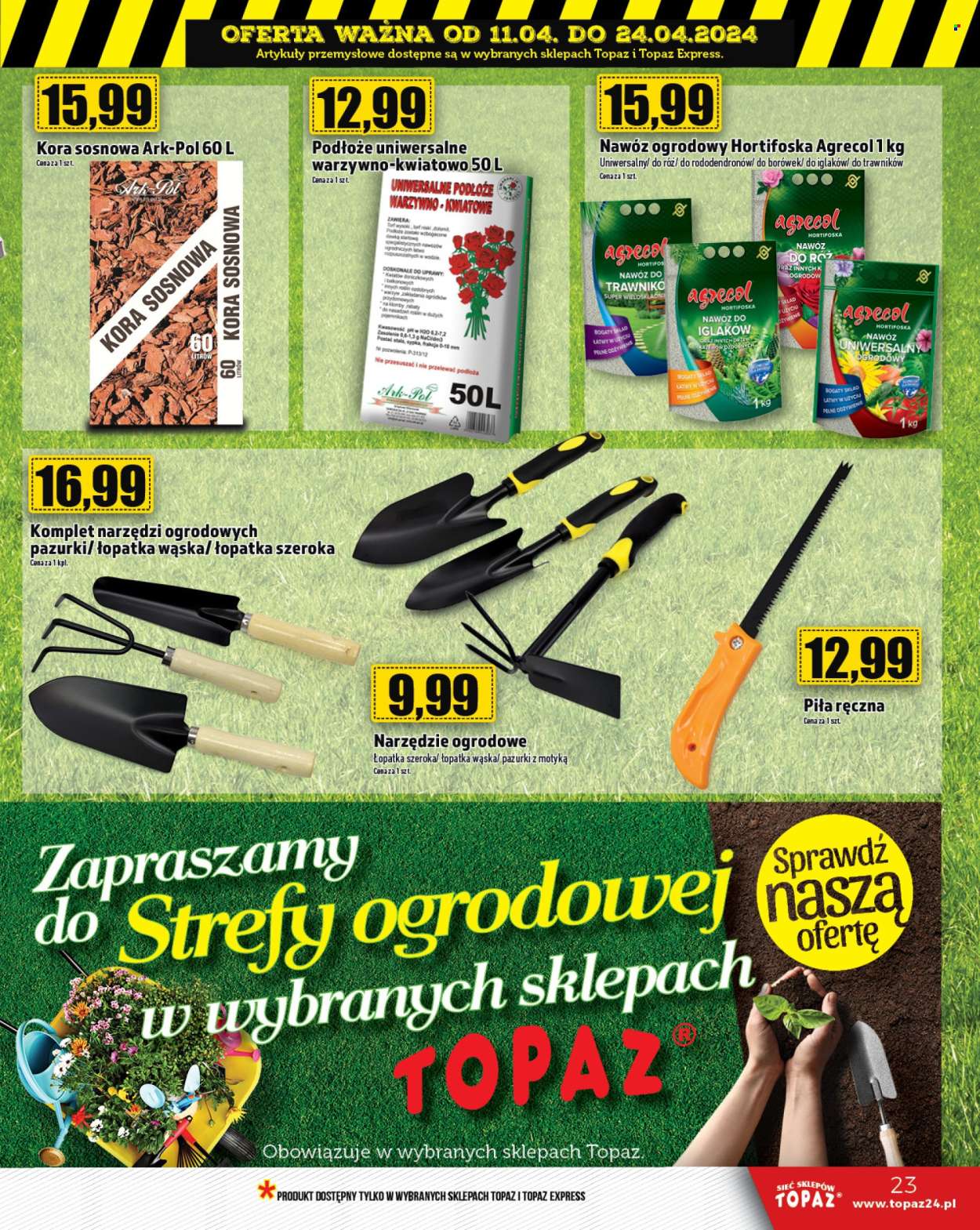 Gazetka Topaz - 11.04.2024 - 17.04.2024. Strona 23