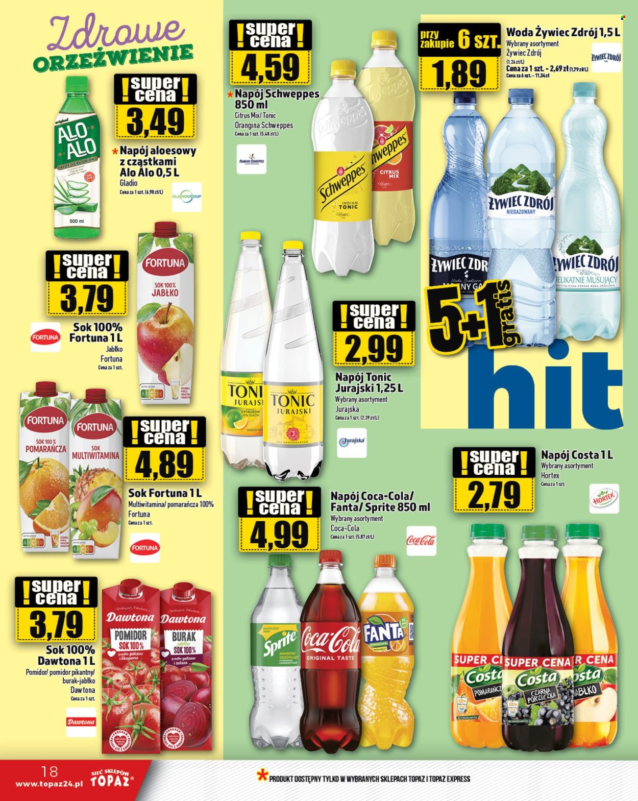 Gazetka Topaz - 11.04.2024 - 17.04.2024. Strona 18