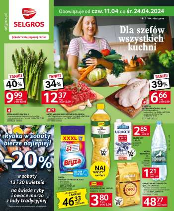 Gazetka Selgros - 11.04.2024 - 24.04.2024.