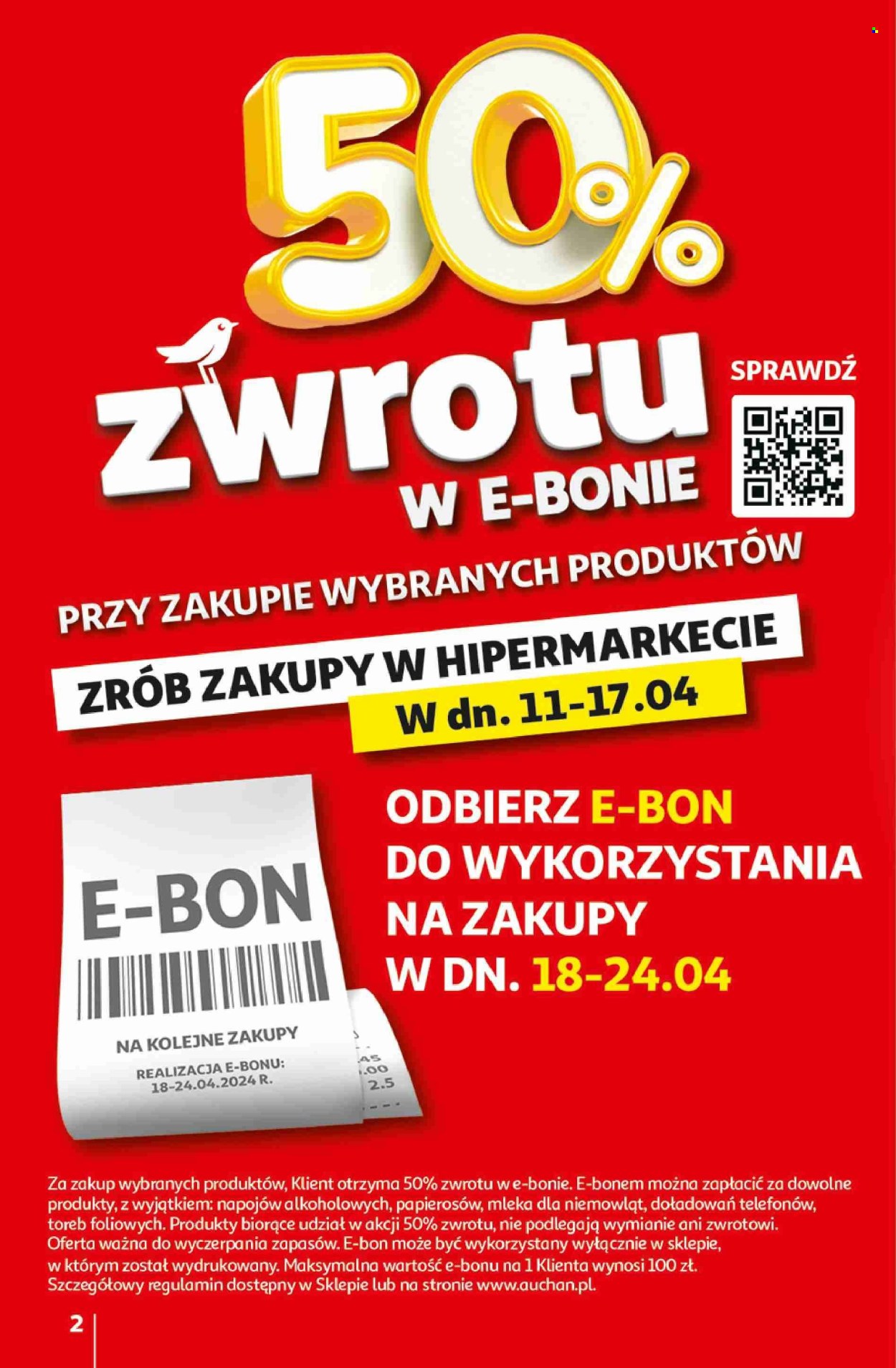 Gazetka Auchan - 11.04.2024 - 17.04.2024. Strona 2