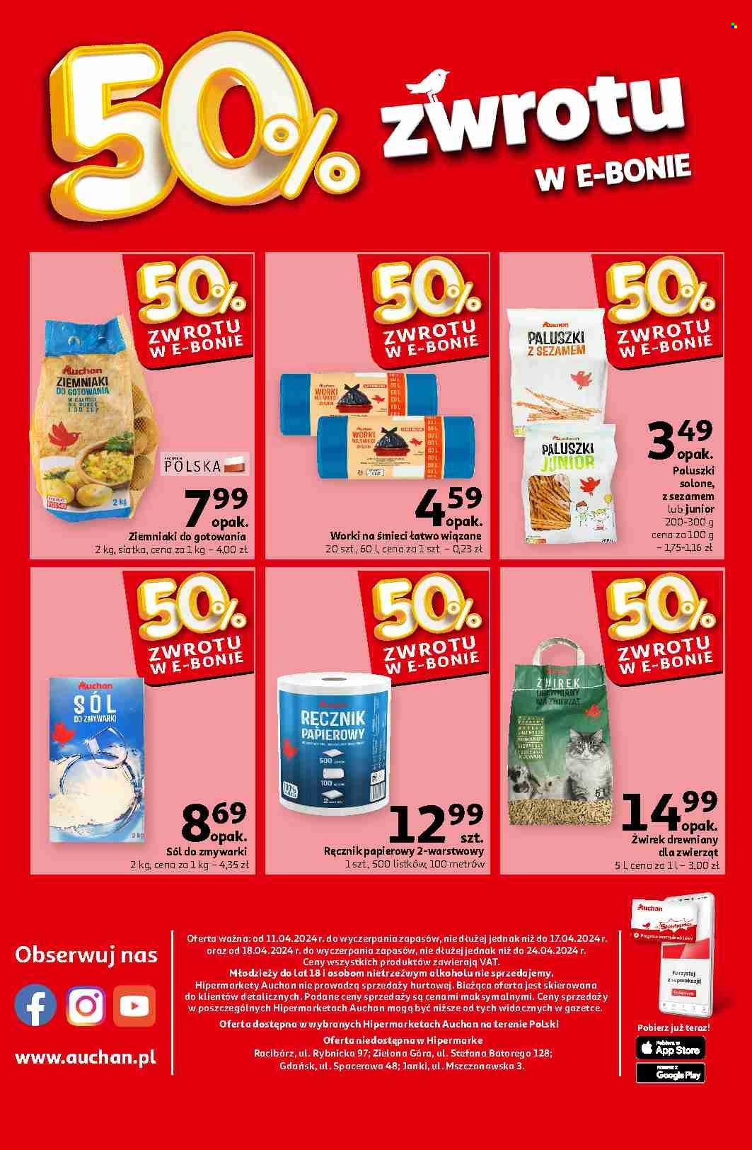 Gazetka Auchan - 11.04.2024 - 17.04.2024. Strona 2