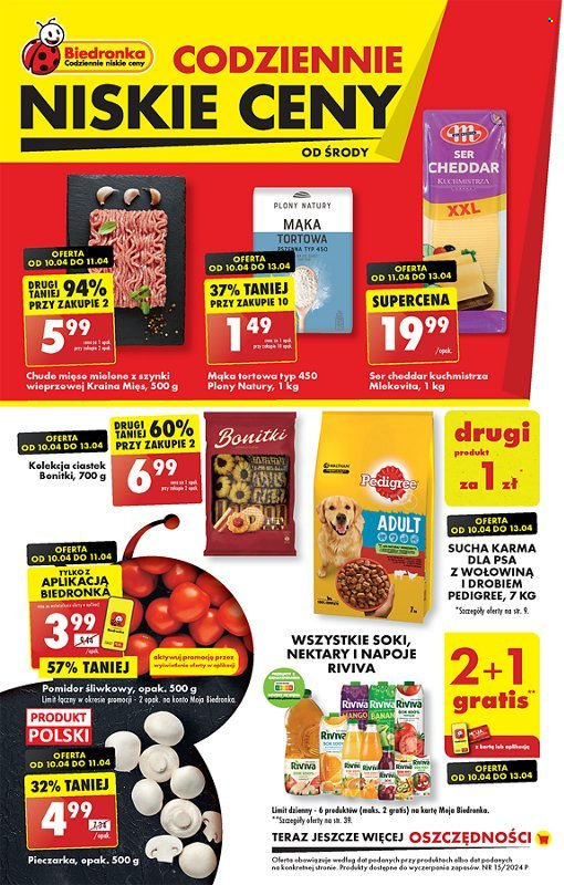 Gazetka Biedronka - 10.04.2024 - 17.04.2024. Strona 1