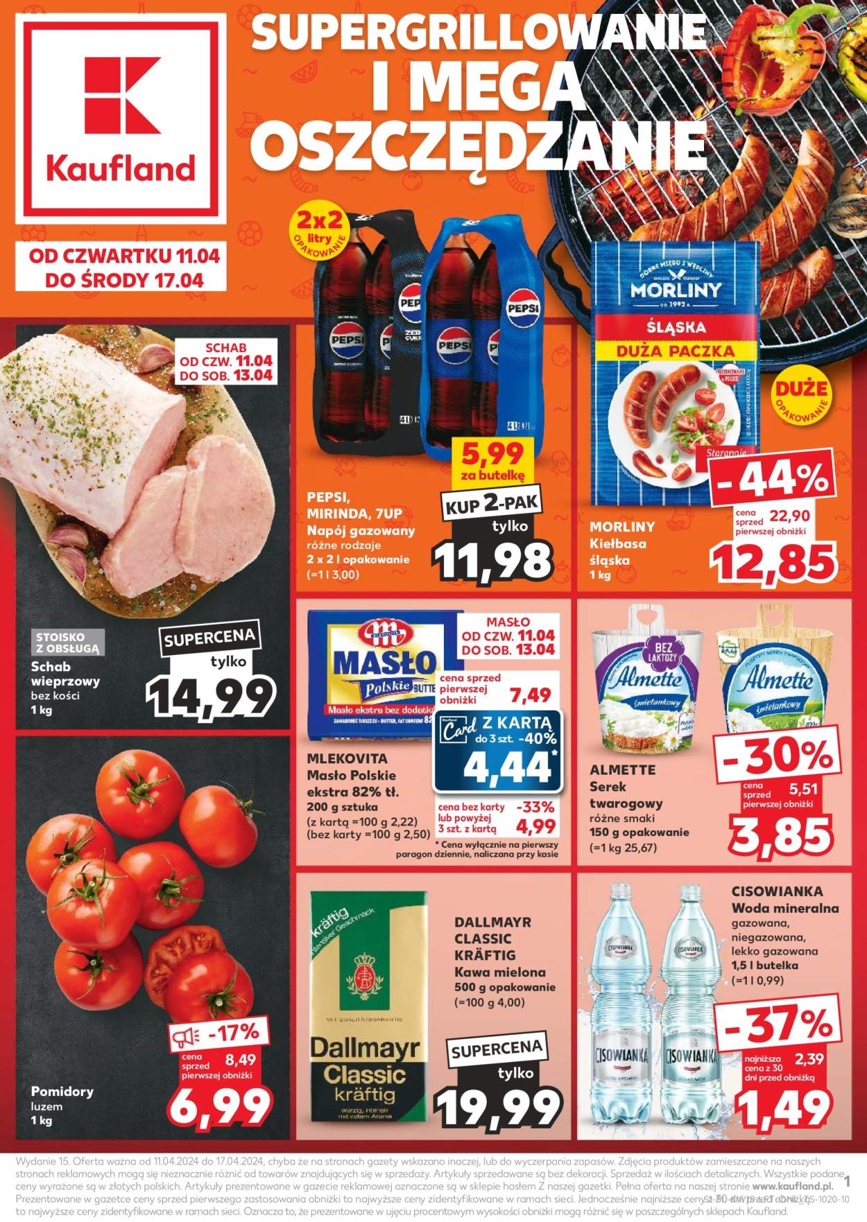 Gazetka Kaufland - 11.04.2024 - 17.04.2024. Strona 1