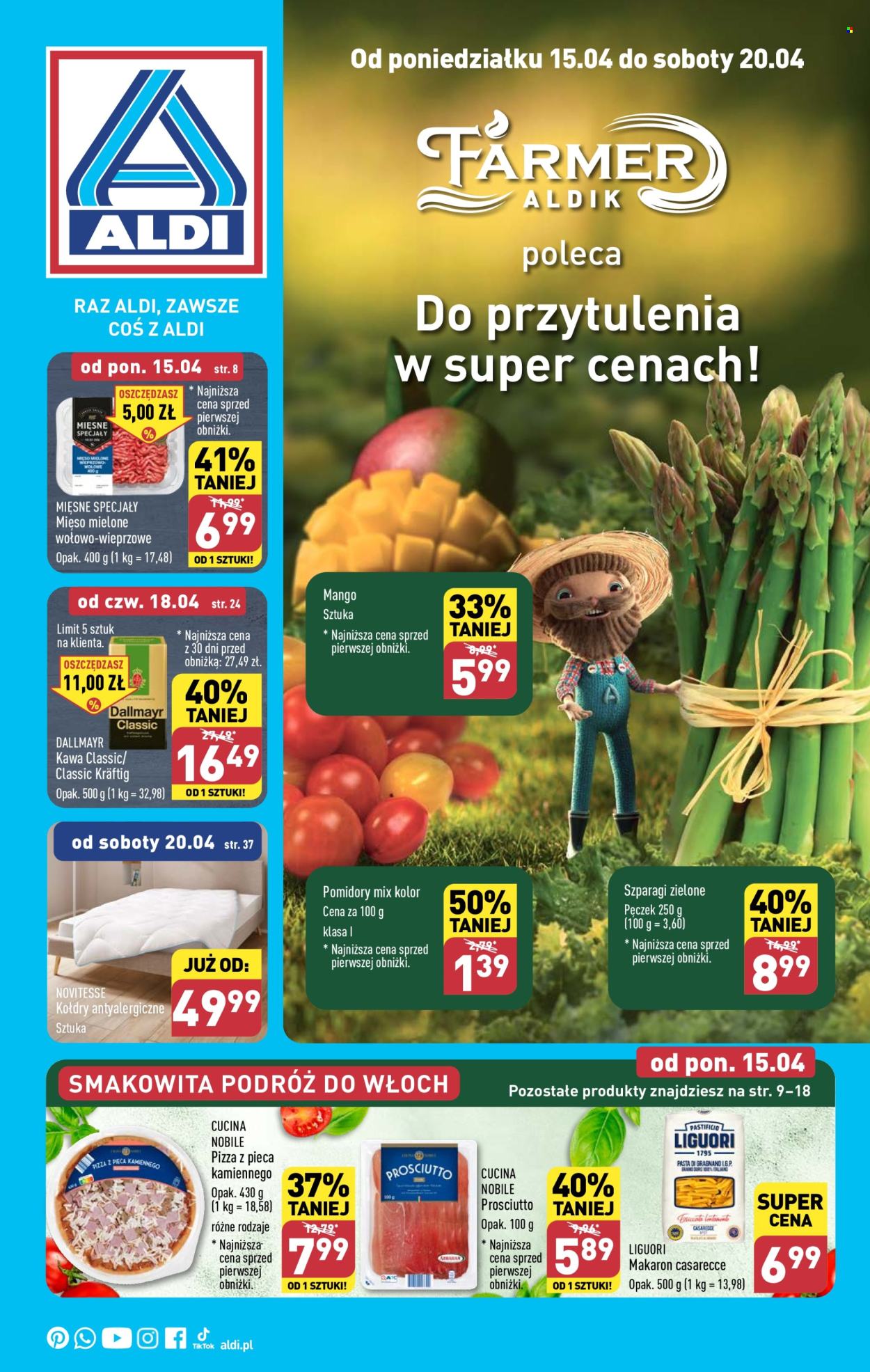 Gazetka ALDI - 15.04.2024 - 20.04.2024. Strona 1