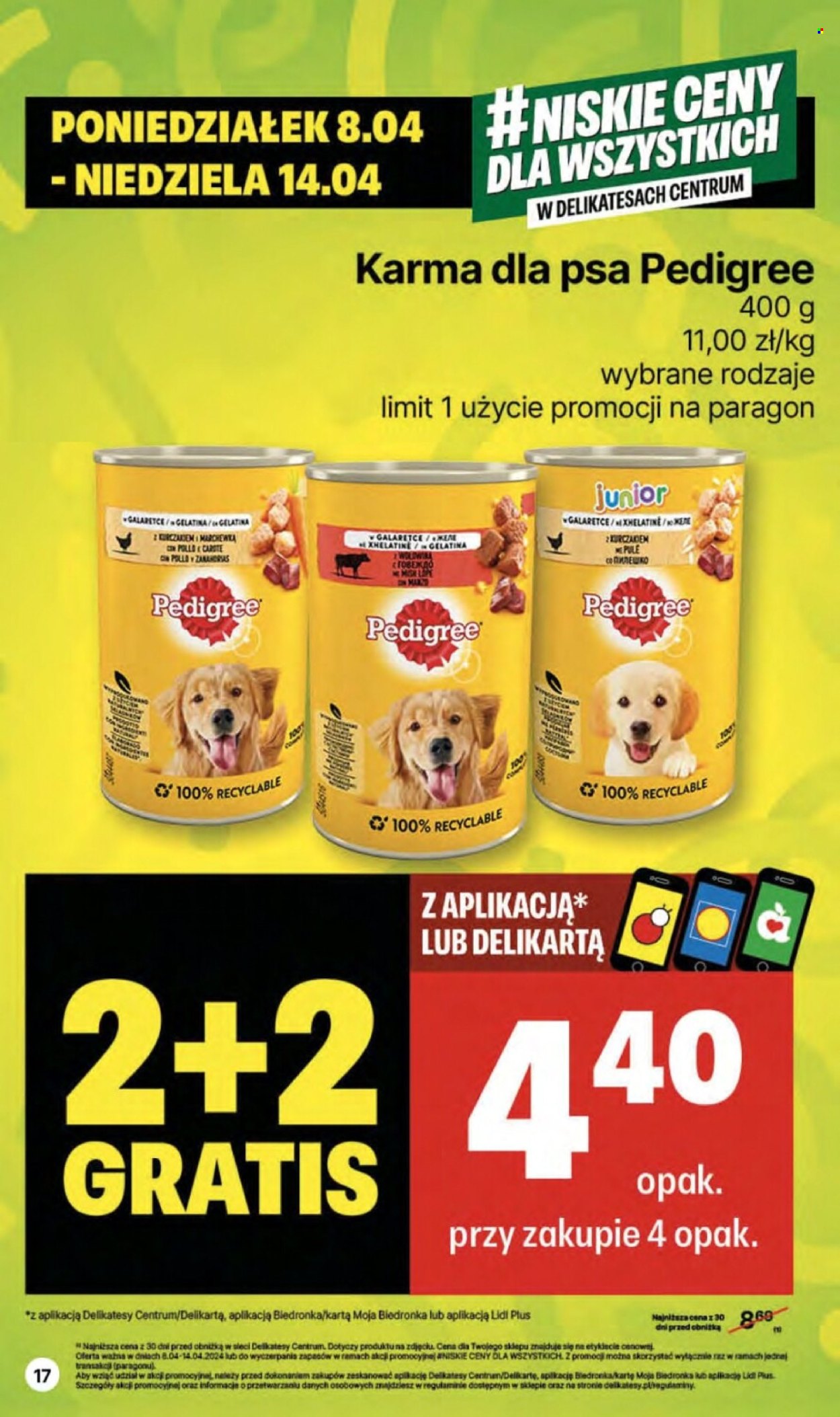 Gazetka Delikatesy Centrum - 11.04.2024 - 17.04.2024. Strona 17