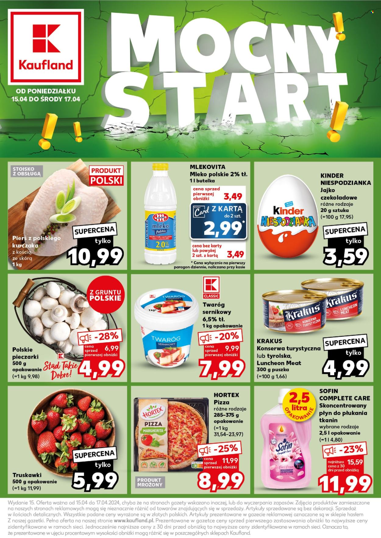 Gazetka Kaufland - 15.04.2024 - 17.04.2024. Strona 1