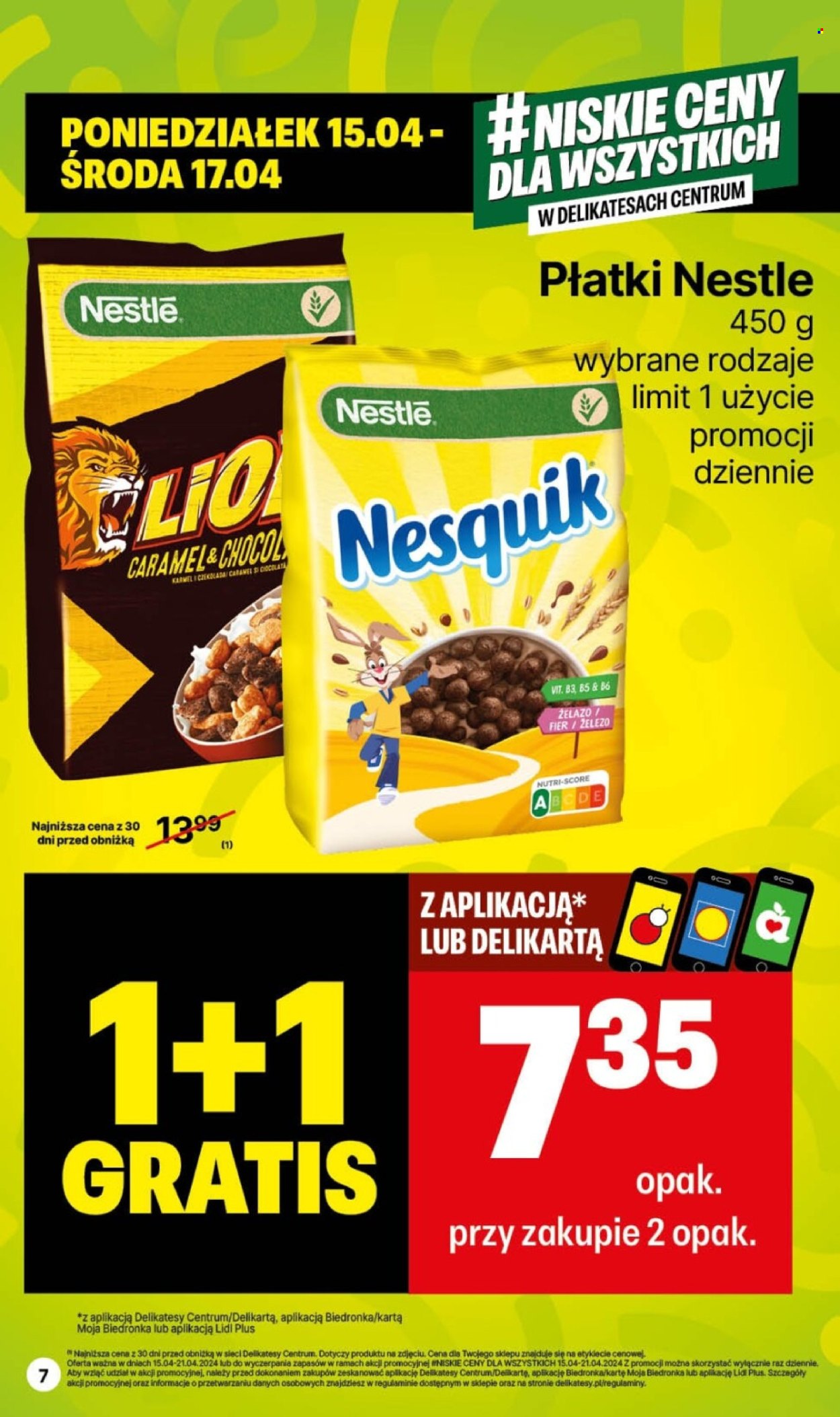 Gazetka Delikatesy Centrum - 15.04.2024 - 21.04.2024. Strona 7