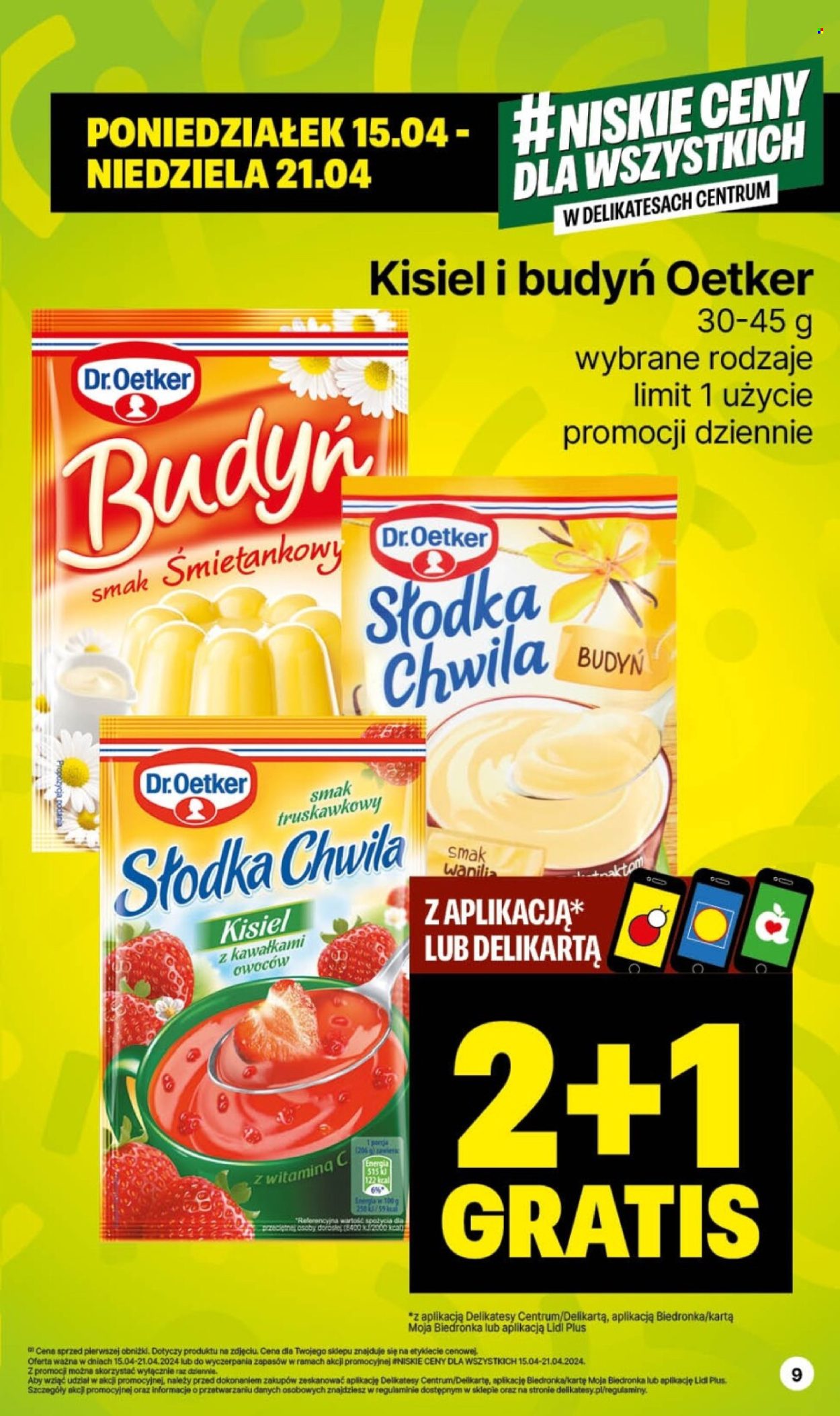 Gazetka Delikatesy Centrum - 15.04.2024 - 21.04.2024. Strona 9