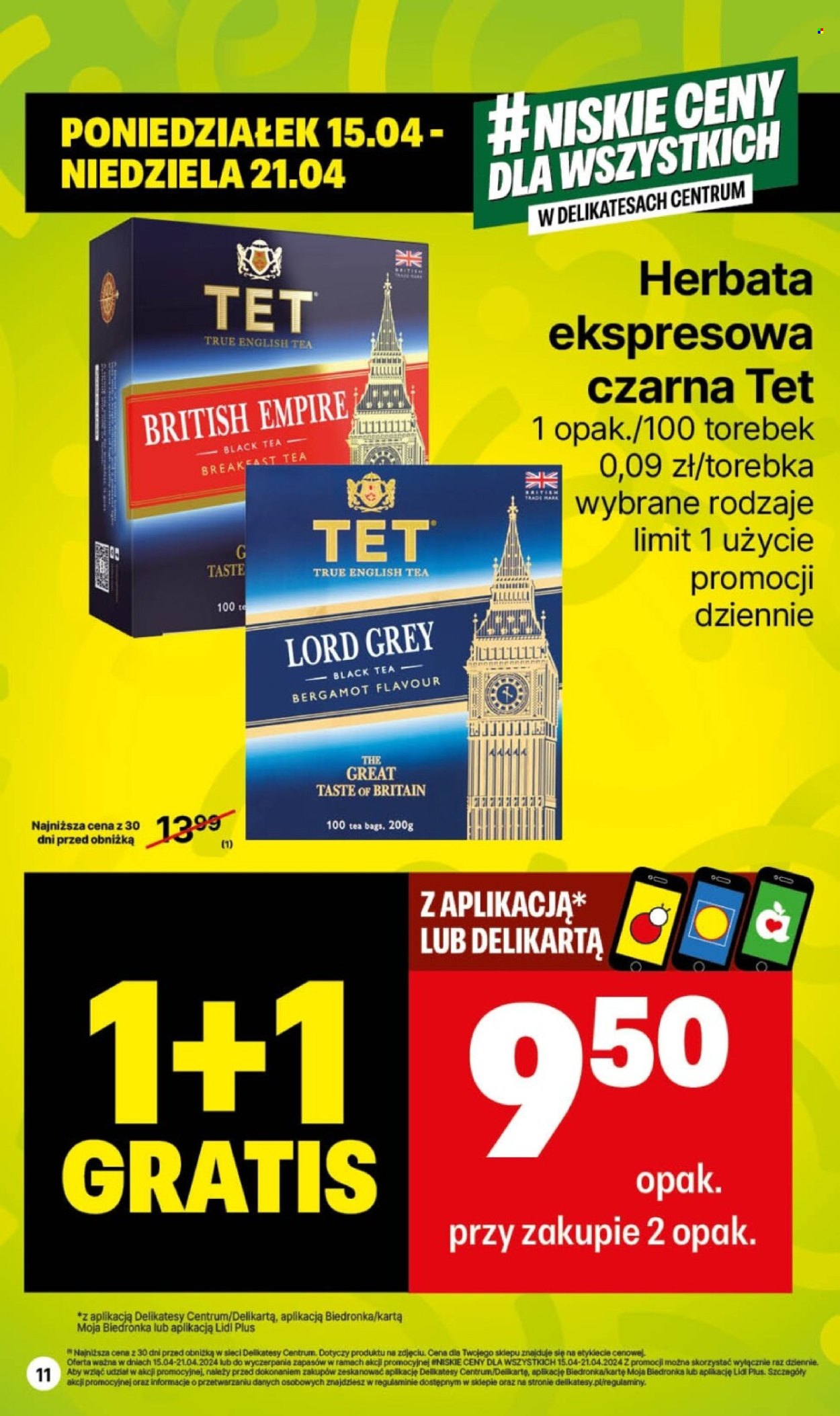 Gazetka Delikatesy Centrum - 15.04.2024 - 21.04.2024. Strona 11