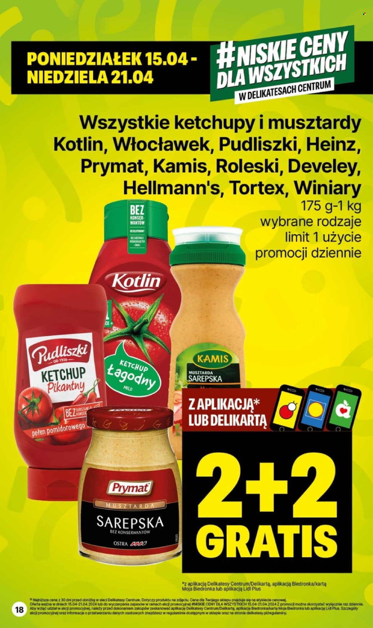 Gazetka Delikatesy Centrum - 15.04.2024 - 21.04.2024. Strona 18