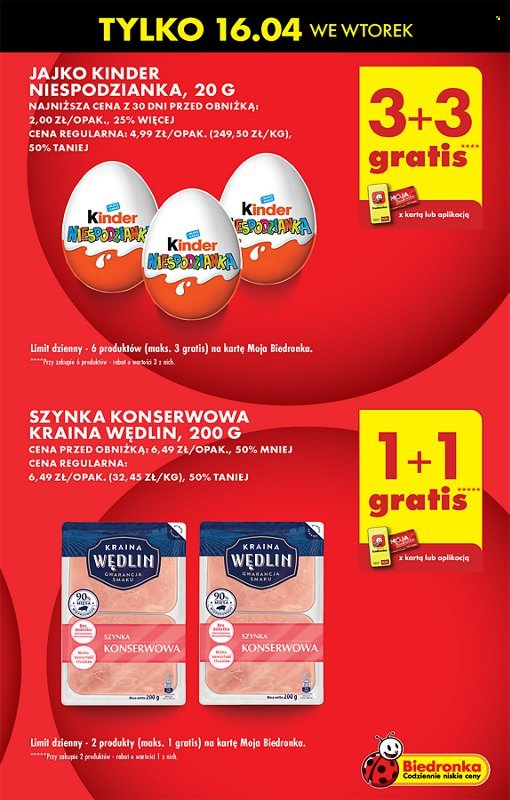 Gazetka Biedronka - 15.04.2024 - 20.04.2024. Strona 3