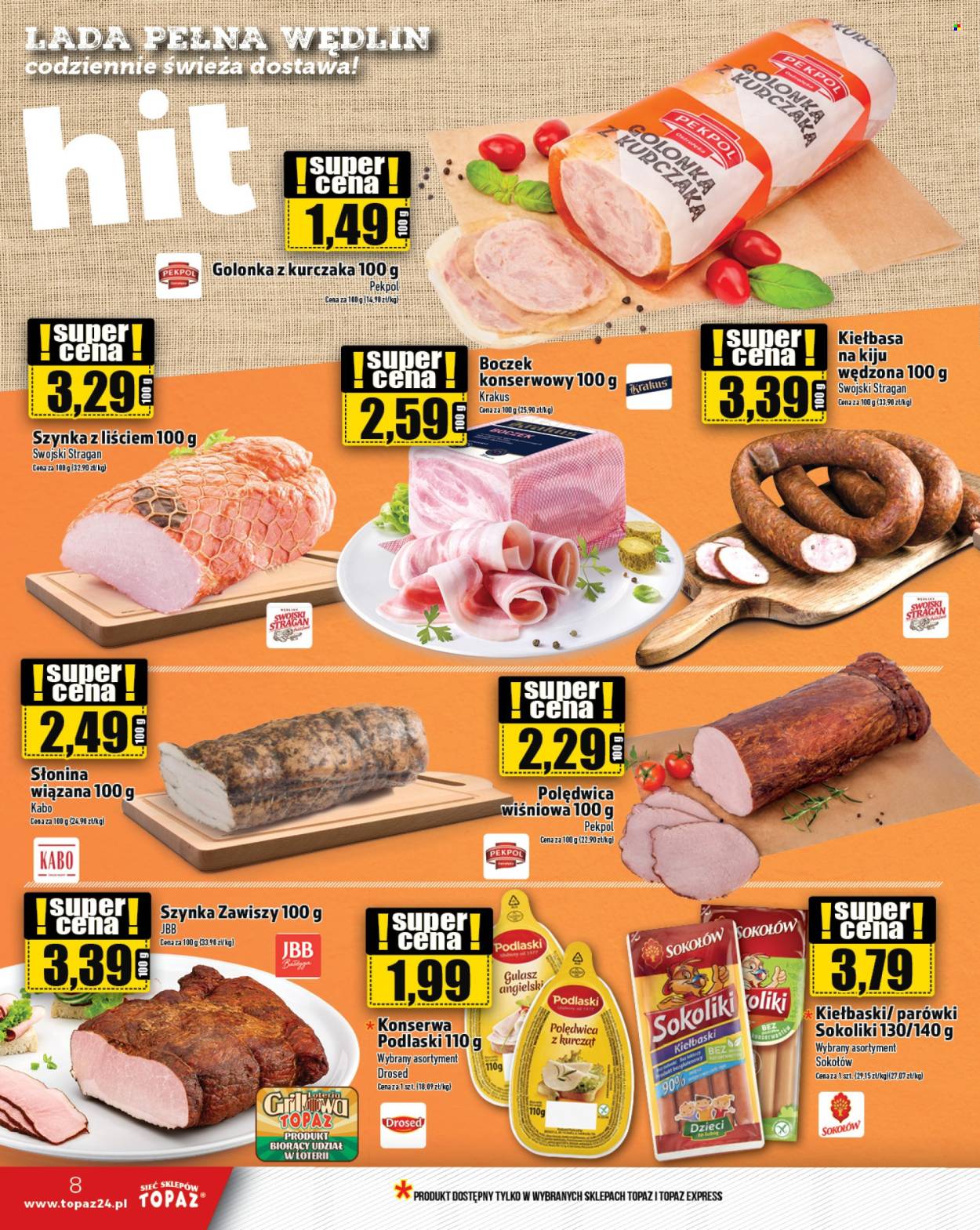 Gazetka Topaz - 18.04.2024 - 24.04.2024. Strona 8
