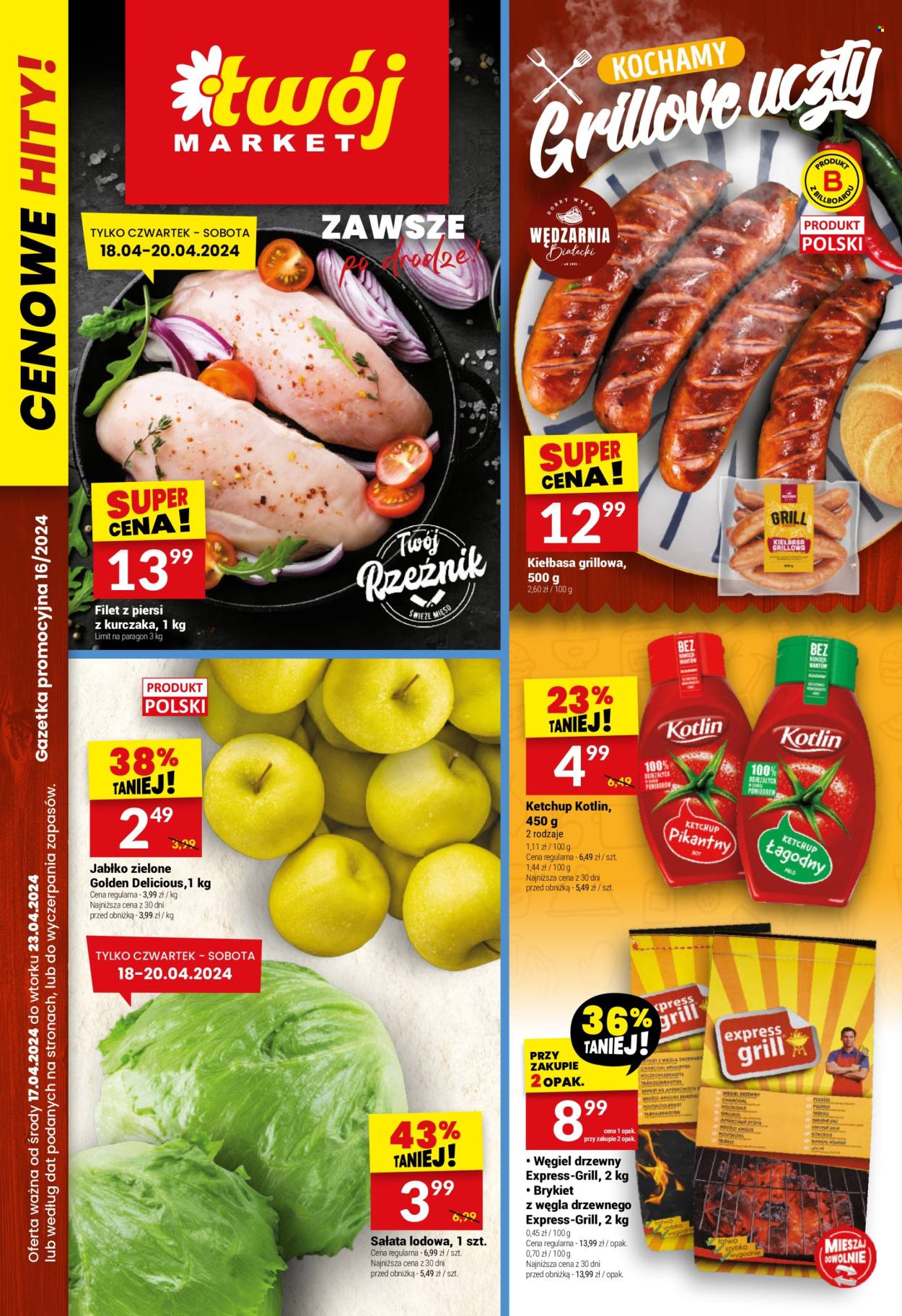 Gazetka Twój Market - 17.04.2024 - 23.04.2024. Strona 1