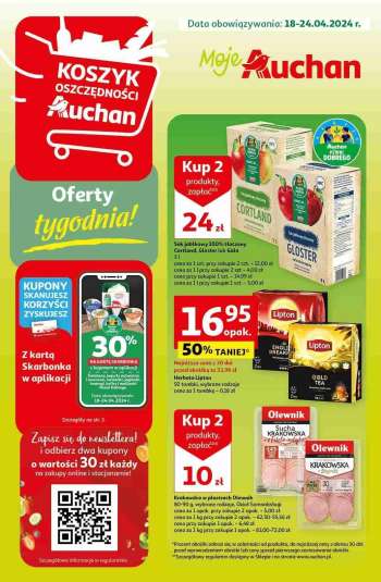 Gazetka Auchan - 18.04.2024 - 24.04.2024.