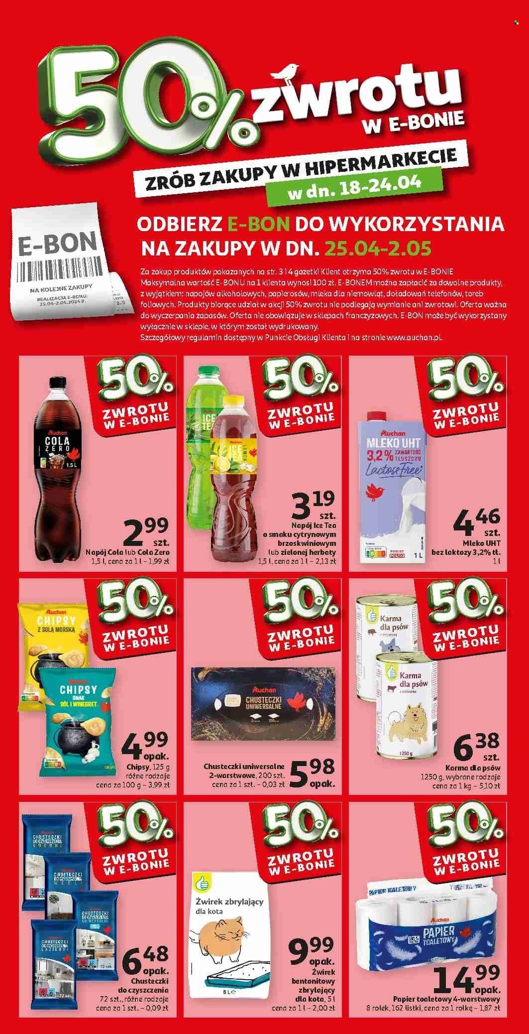 Gazetka Auchan - 18.04.2024 - 24.04.2024. Strona 1