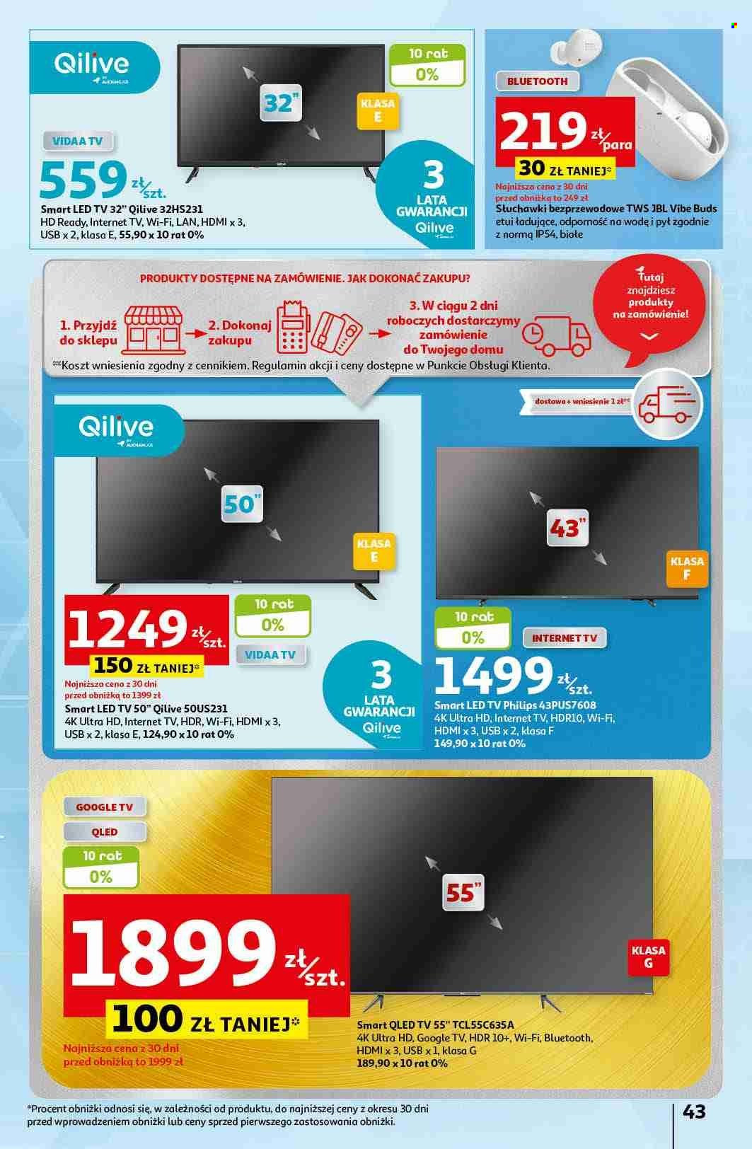 Gazetka Auchan - 18.04.2024 - 24.04.2024. Strona 43