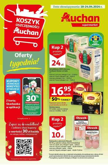 Gazetka Auchan - 18.04.2024 - 24.04.2024.