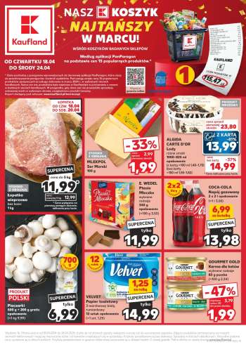 Gazetka Kaufland - 18.04.2024 - 24.04.2024.
