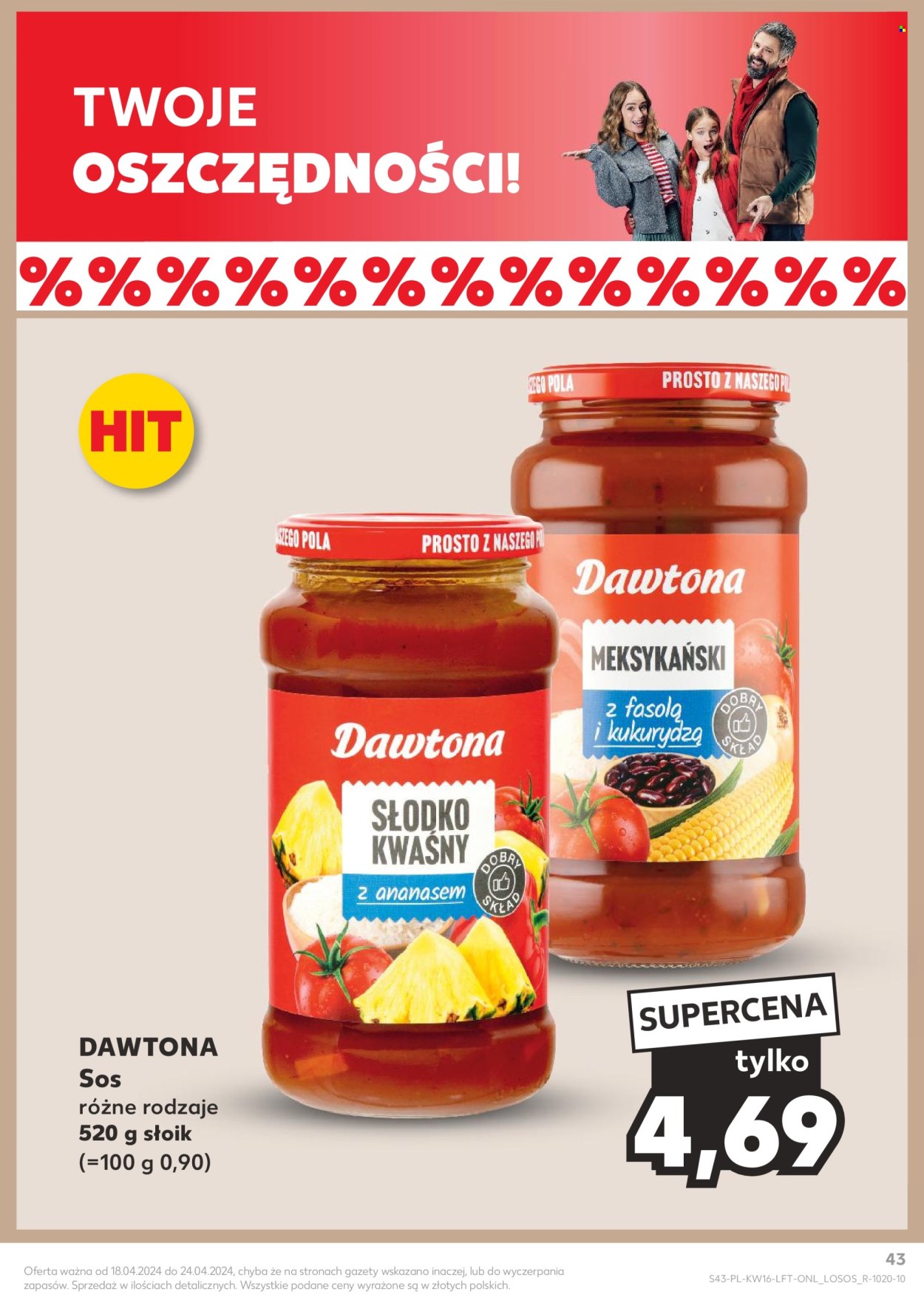Gazetka Kaufland - 18.04.2024 - 24.04.2024. Strona 43