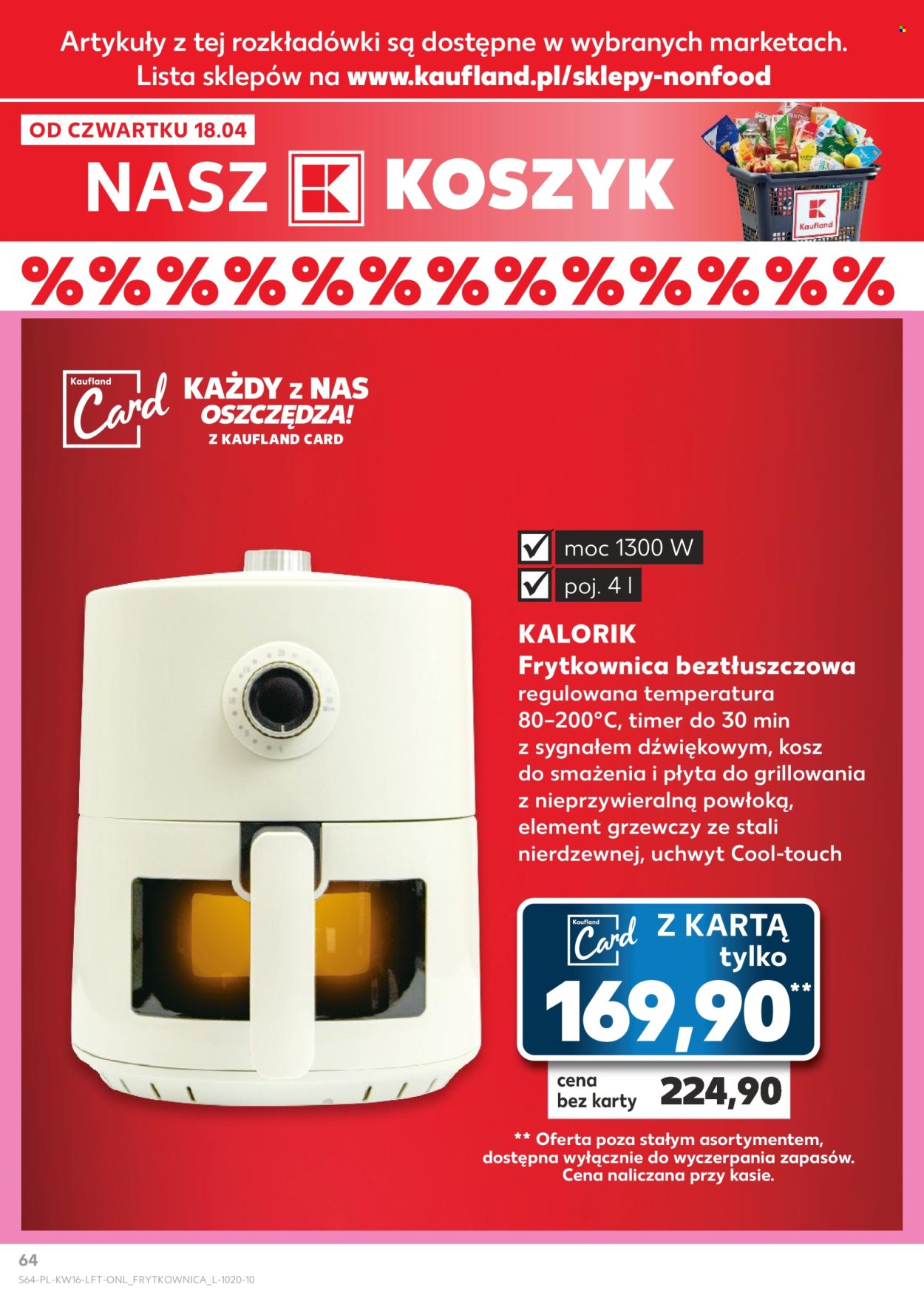 Gazetka Kaufland - 18.04.2024 - 24.04.2024. Strona 64