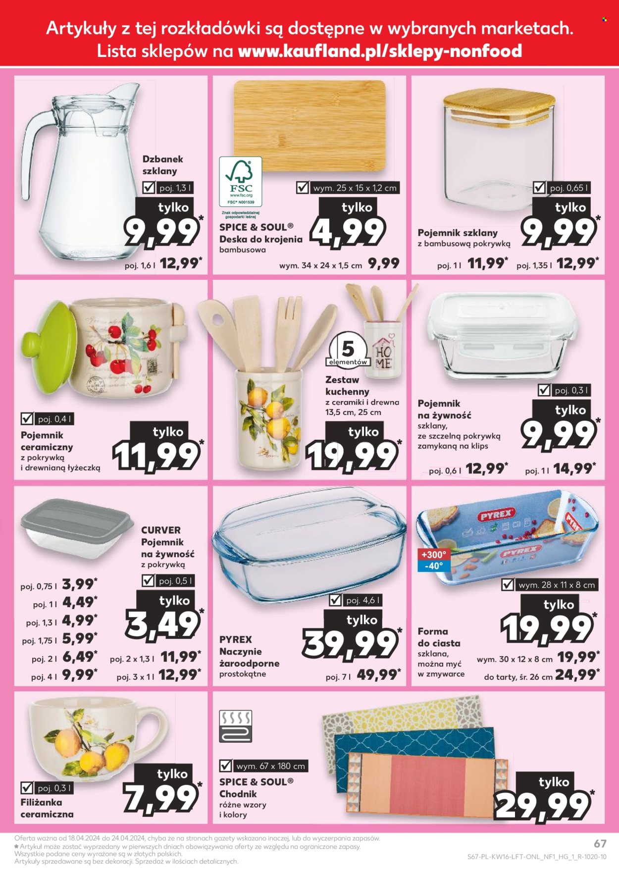 Gazetka Kaufland - 18.04.2024 - 24.04.2024. Strona 67