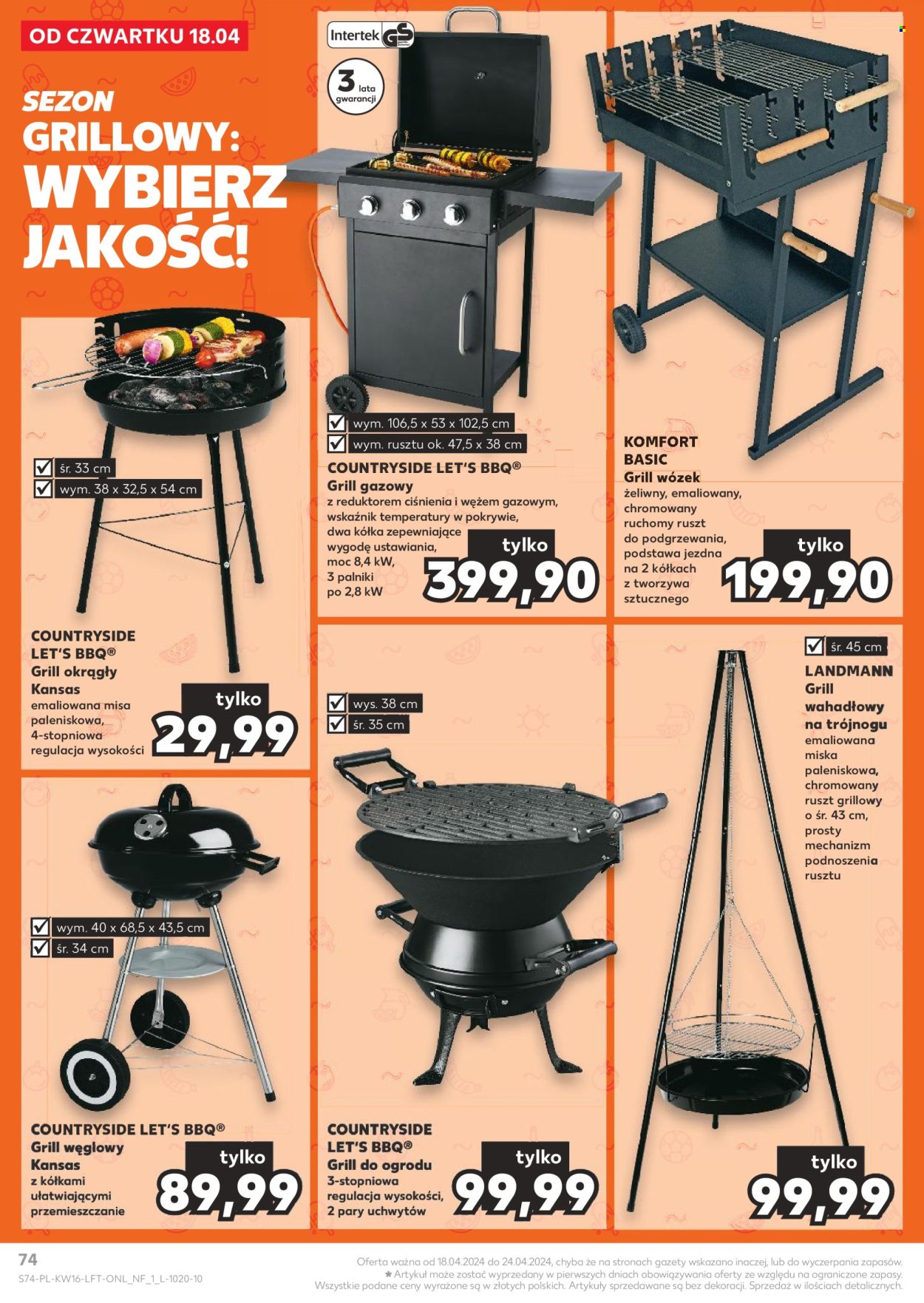 Gazetka Kaufland - 18.04.2024 - 24.04.2024. Strona 74