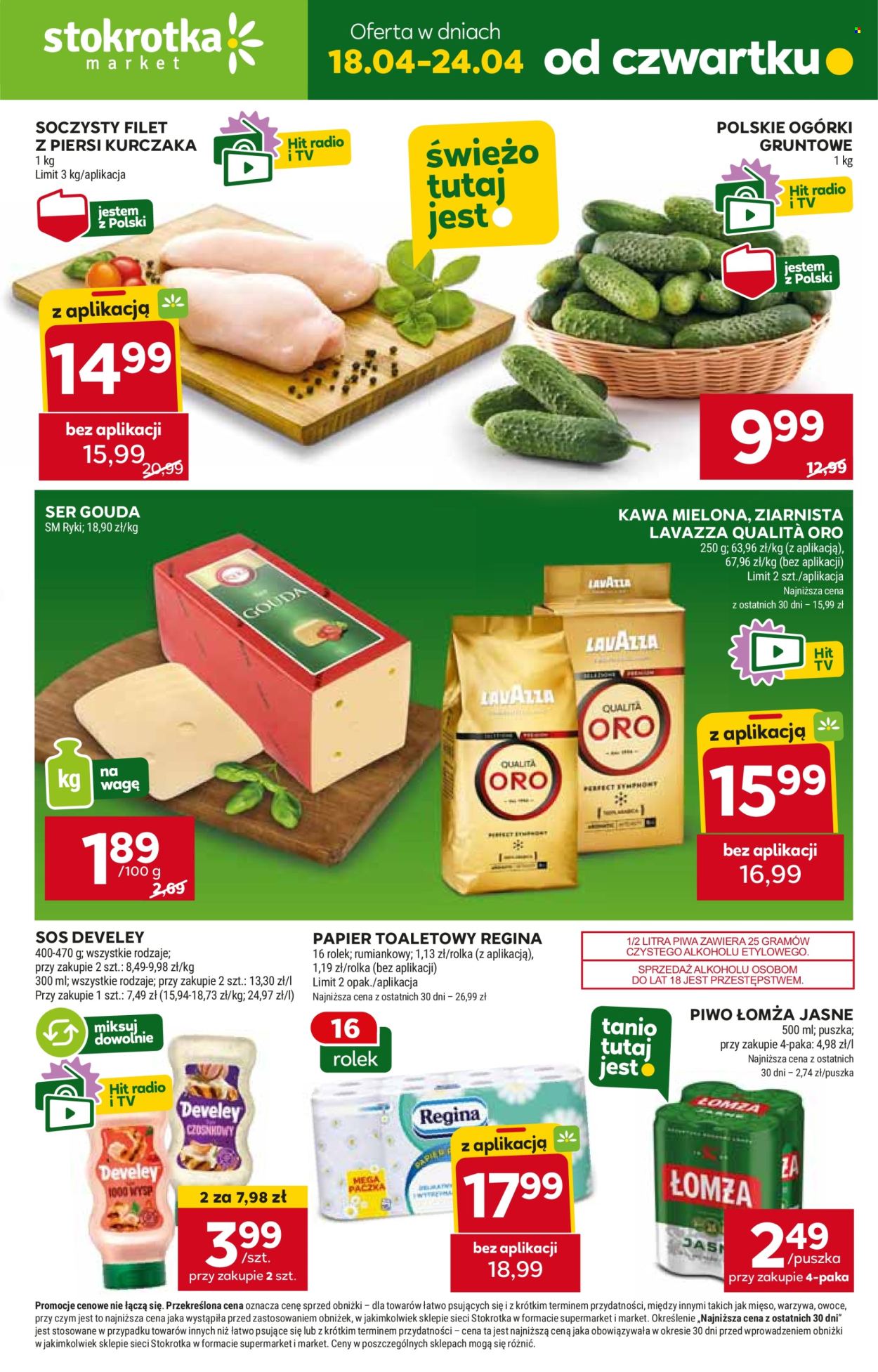 Gazetka Stokrotka Market - 18.04.2024 - 24.04.2024. Strona 1