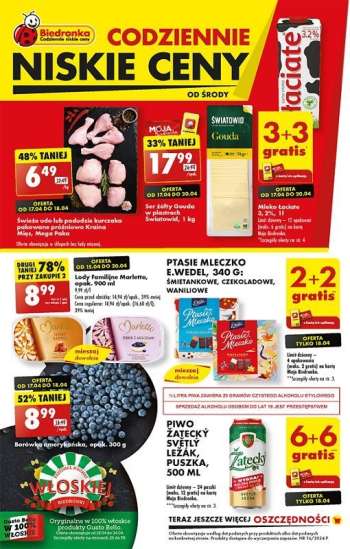 Gazetka Biedronka - 17.04.2024 - 24.04.2024.