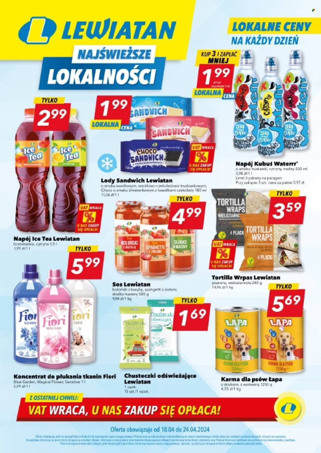 Gazetka Lewiatan - 18.04.2024 - 24.04.2024. Strona 6