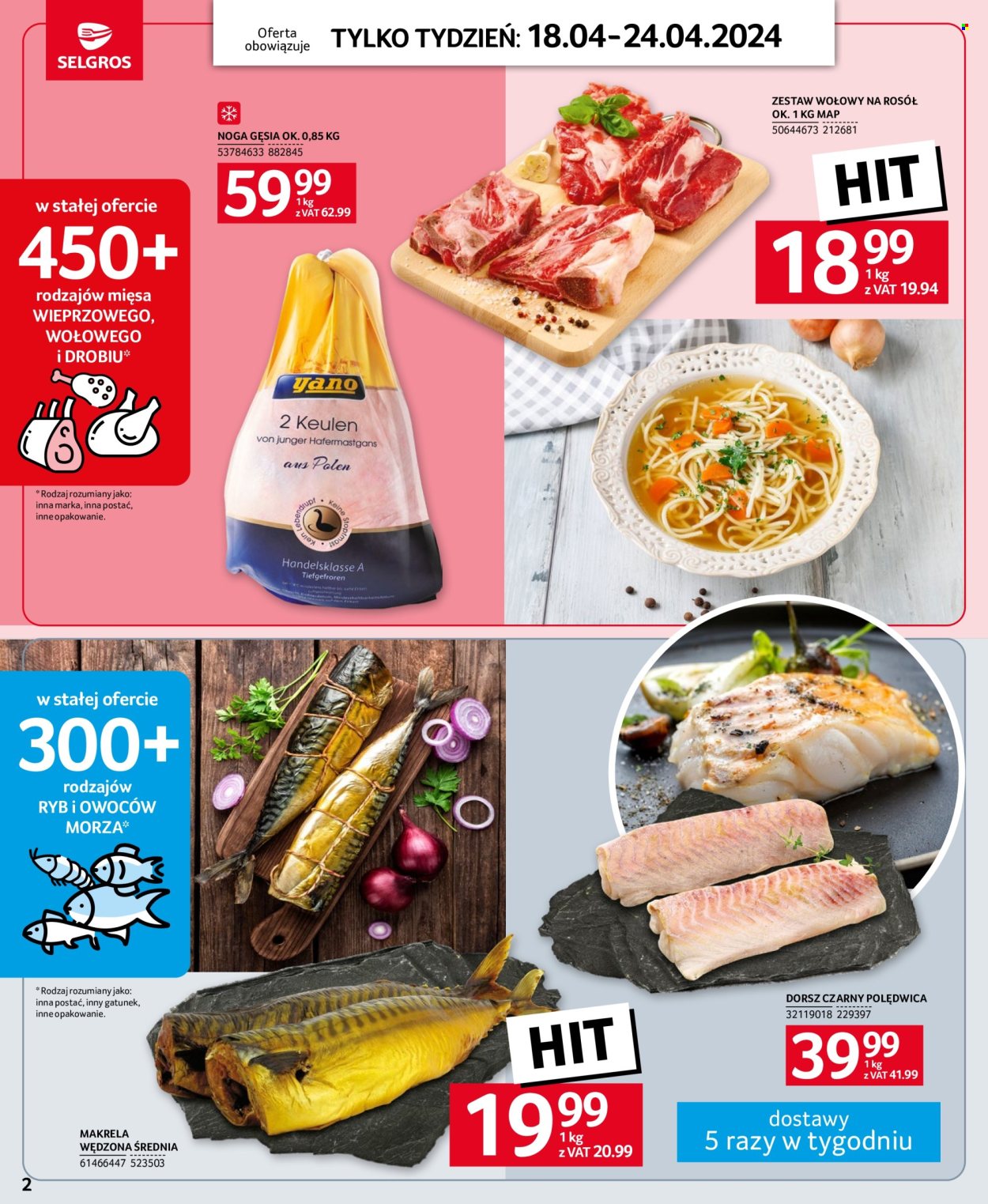 Gazetka Selgros - 18.04.2024 - 24.04.2024. Strona 2