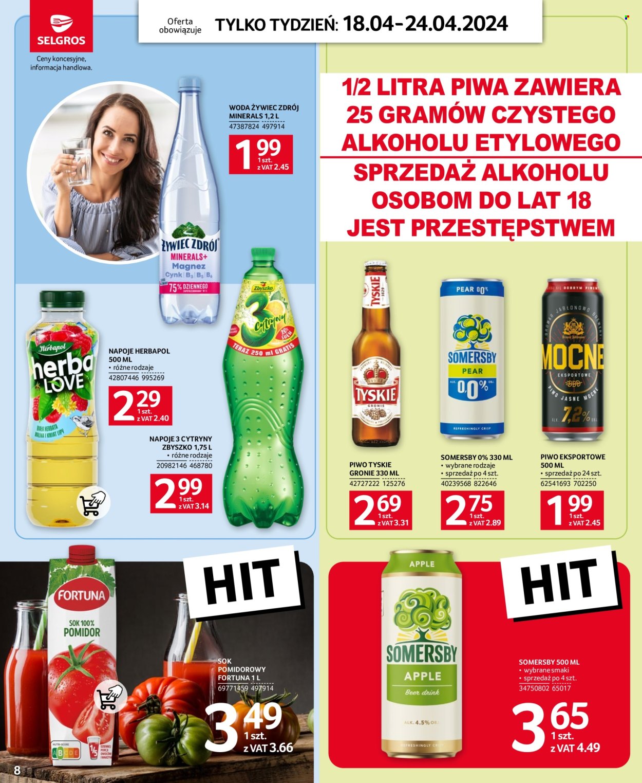 Gazetka Selgros - 18.04.2024 - 24.04.2024. Strona 8