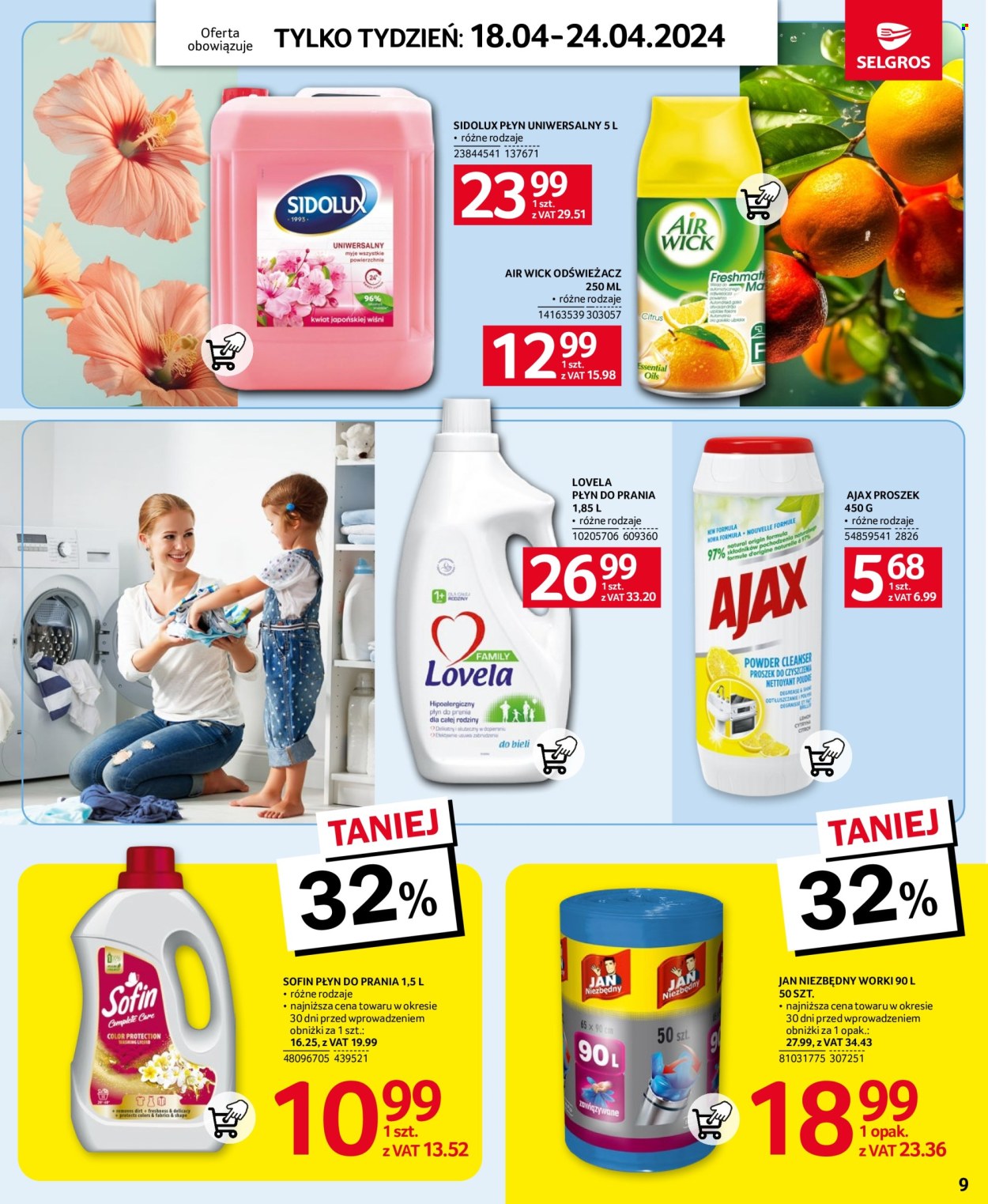 Gazetka Selgros - 18.04.2024 - 24.04.2024. Strona 9