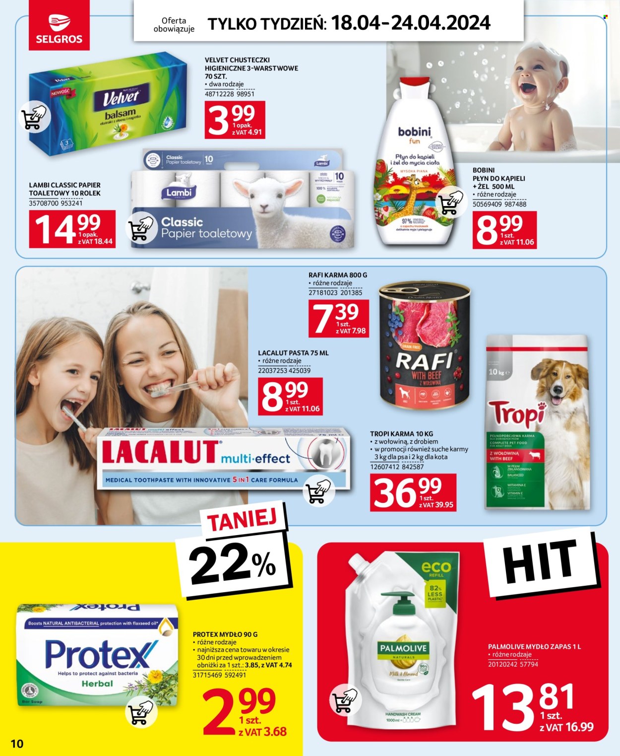 Gazetka Selgros - 18.04.2024 - 24.04.2024. Strona 10