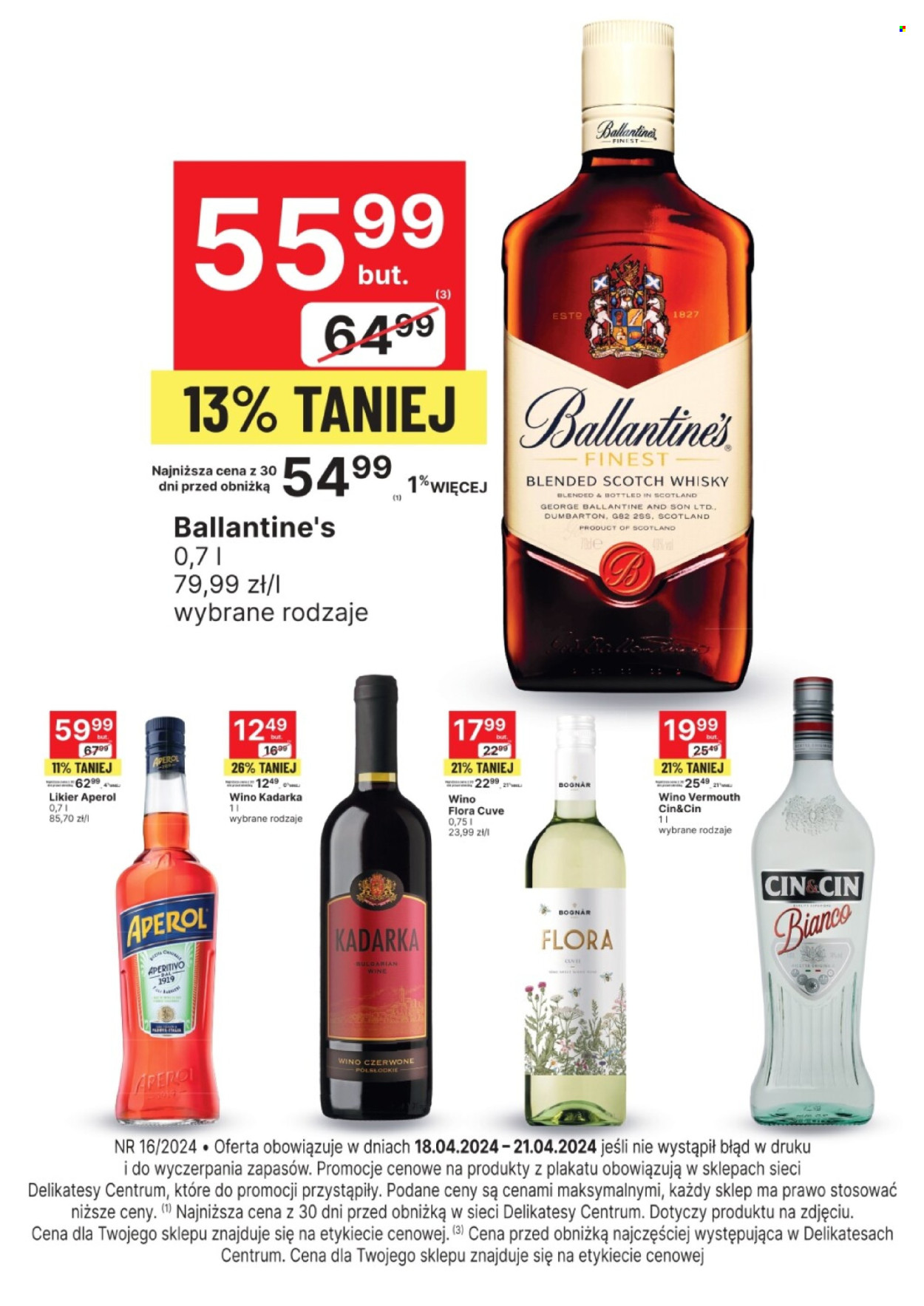 Gazetka Delikatesy Centrum - 18.04.2024 - 21.04.2024. Strona 2