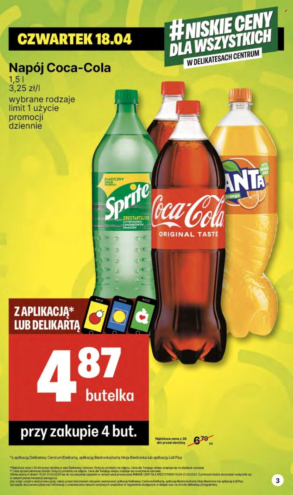 Gazetka Delikatesy Centrum - 18.04.2024 - 24.04.2024. Strona 3