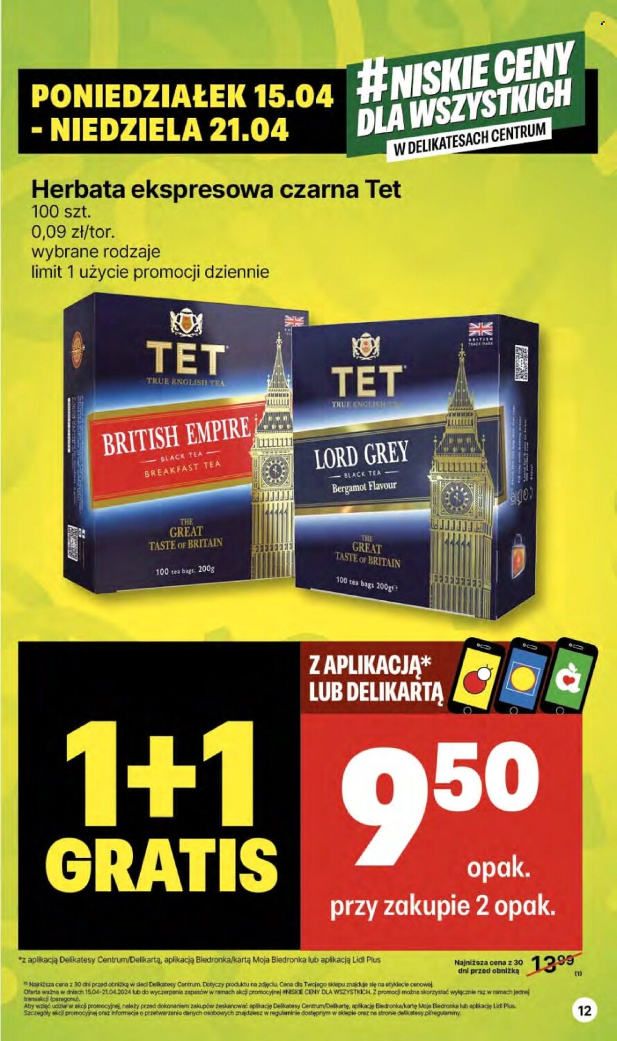 Gazetka Delikatesy Centrum - 18.04.2024 - 24.04.2024. Strona 12